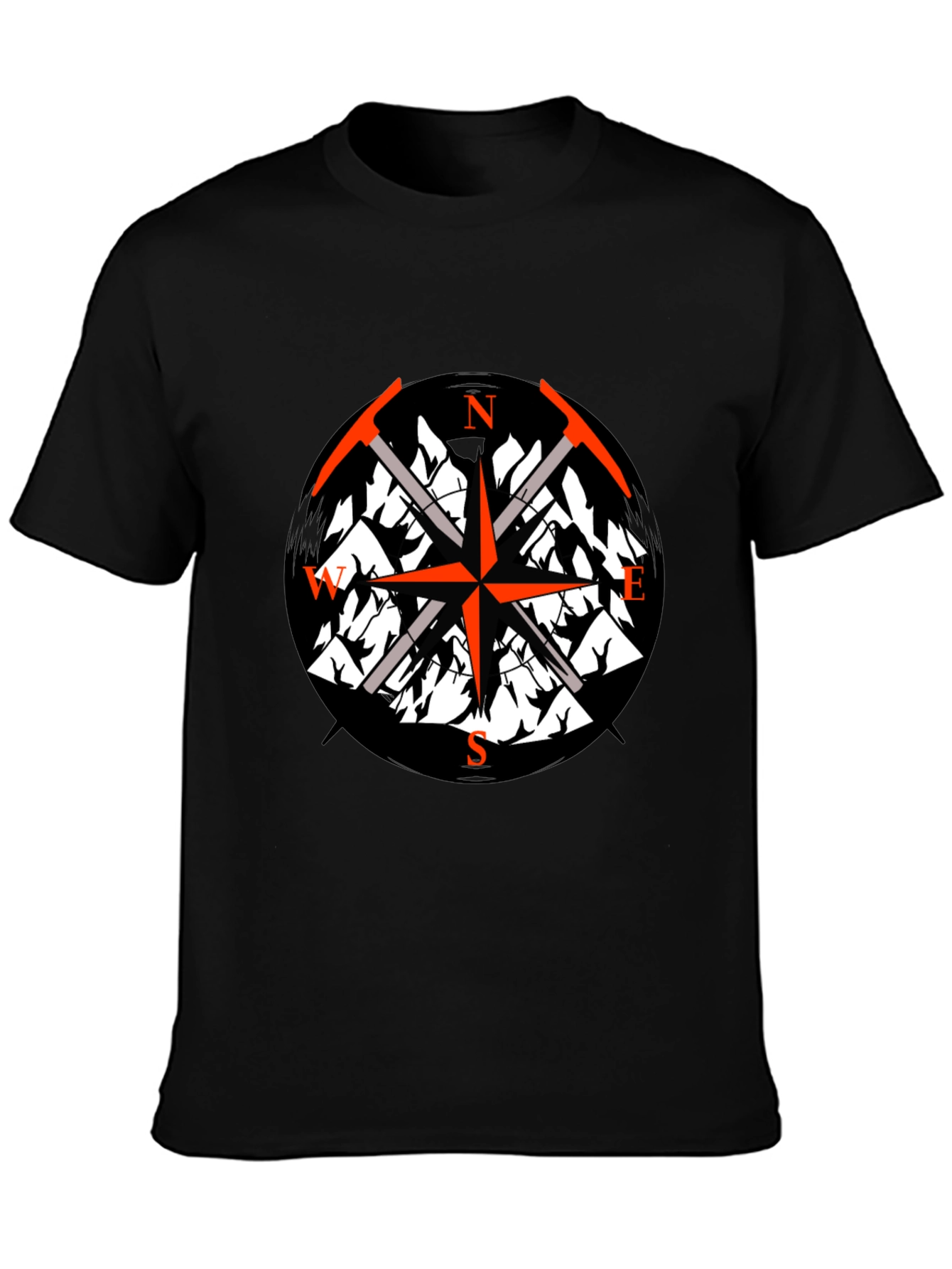 Mountain Compass T-Shirt - Adventure Awaits
