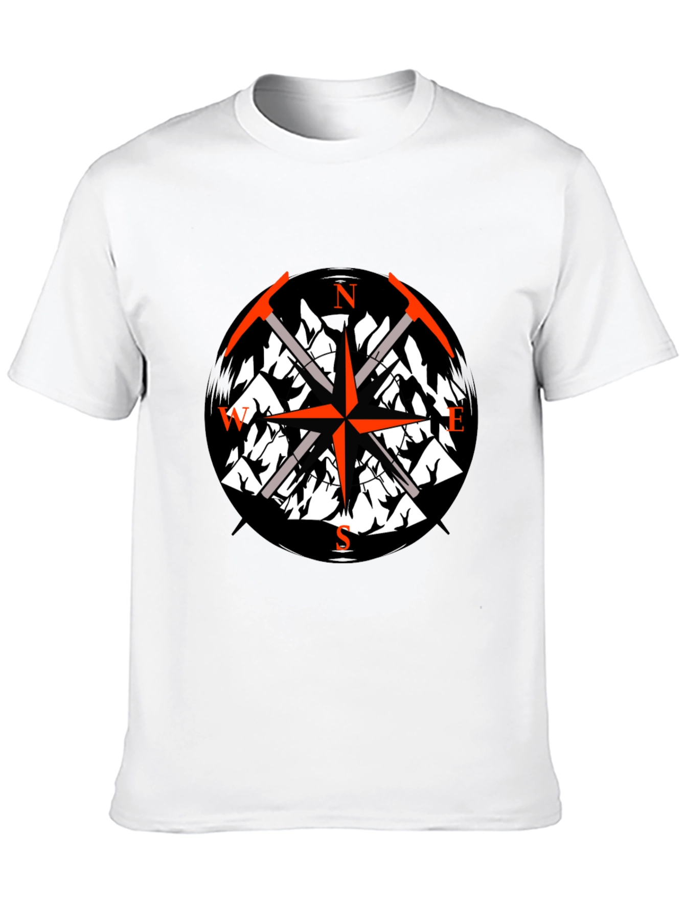 Mountain Compass T-Shirt - Adventure Awaits