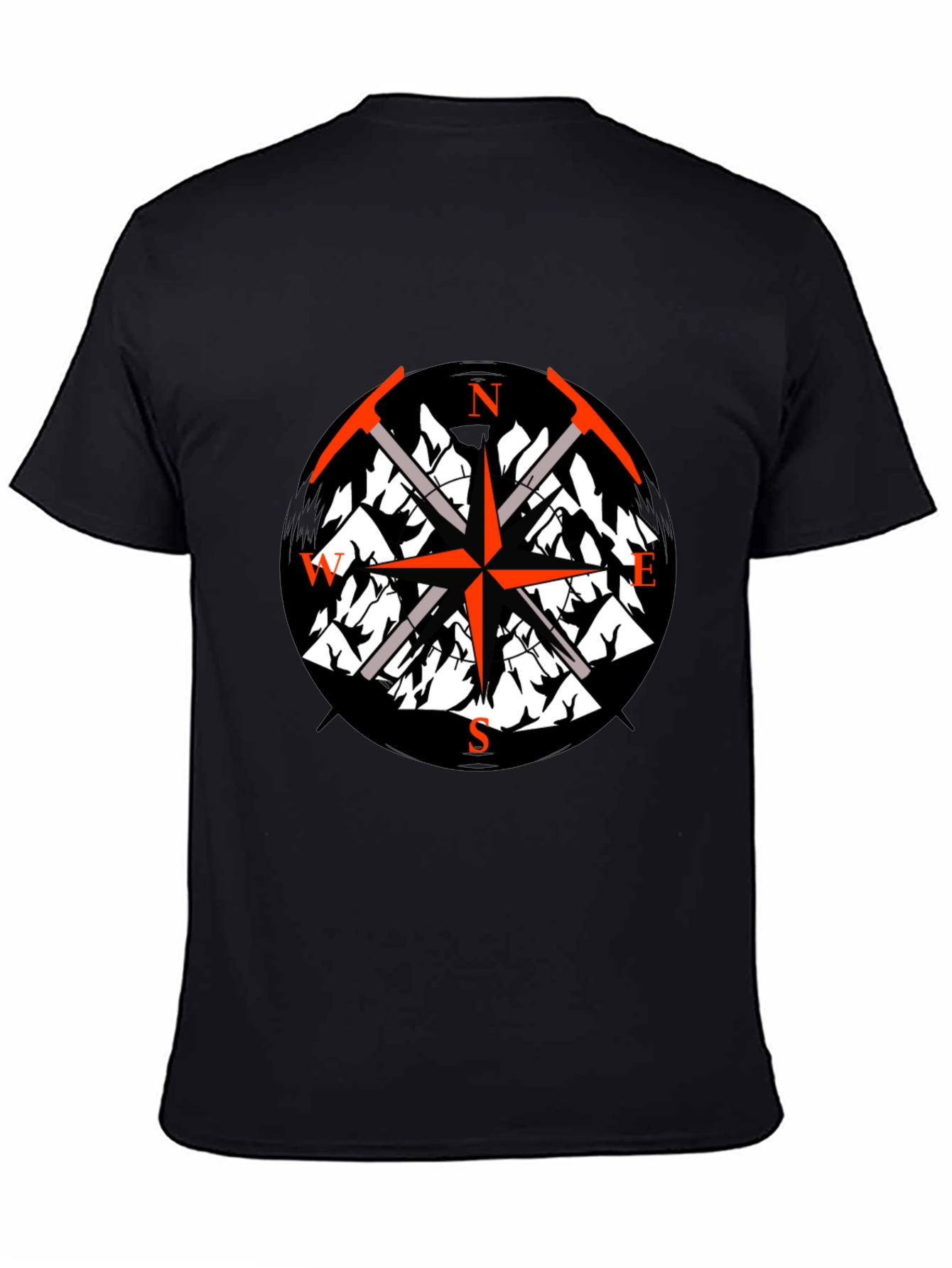 Mountain Compass T-Shirt - Adventure Awaits