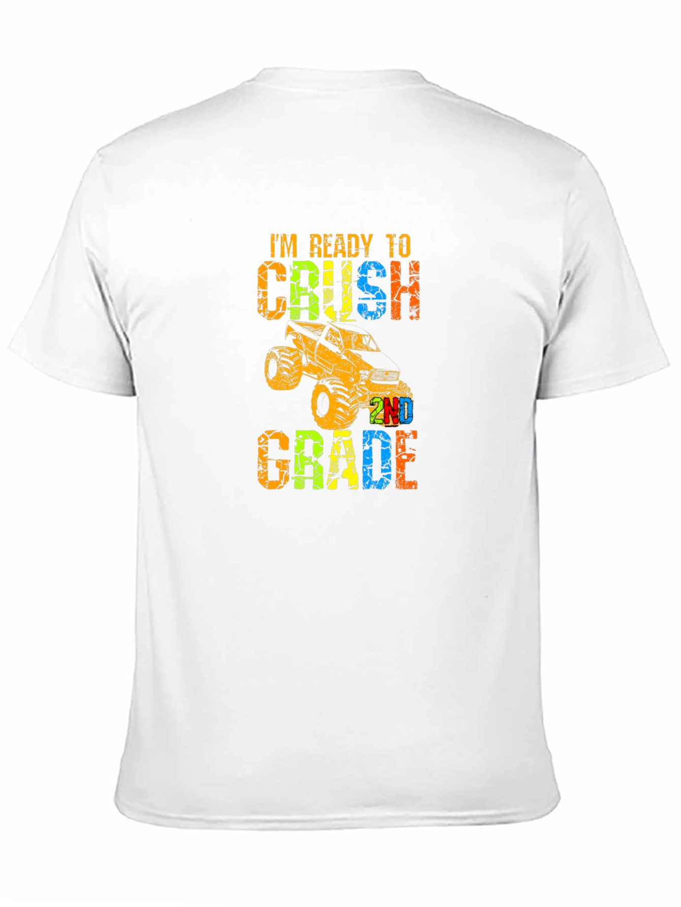 Ready to Crush 2nd Grade Monster Truck T-Shirt