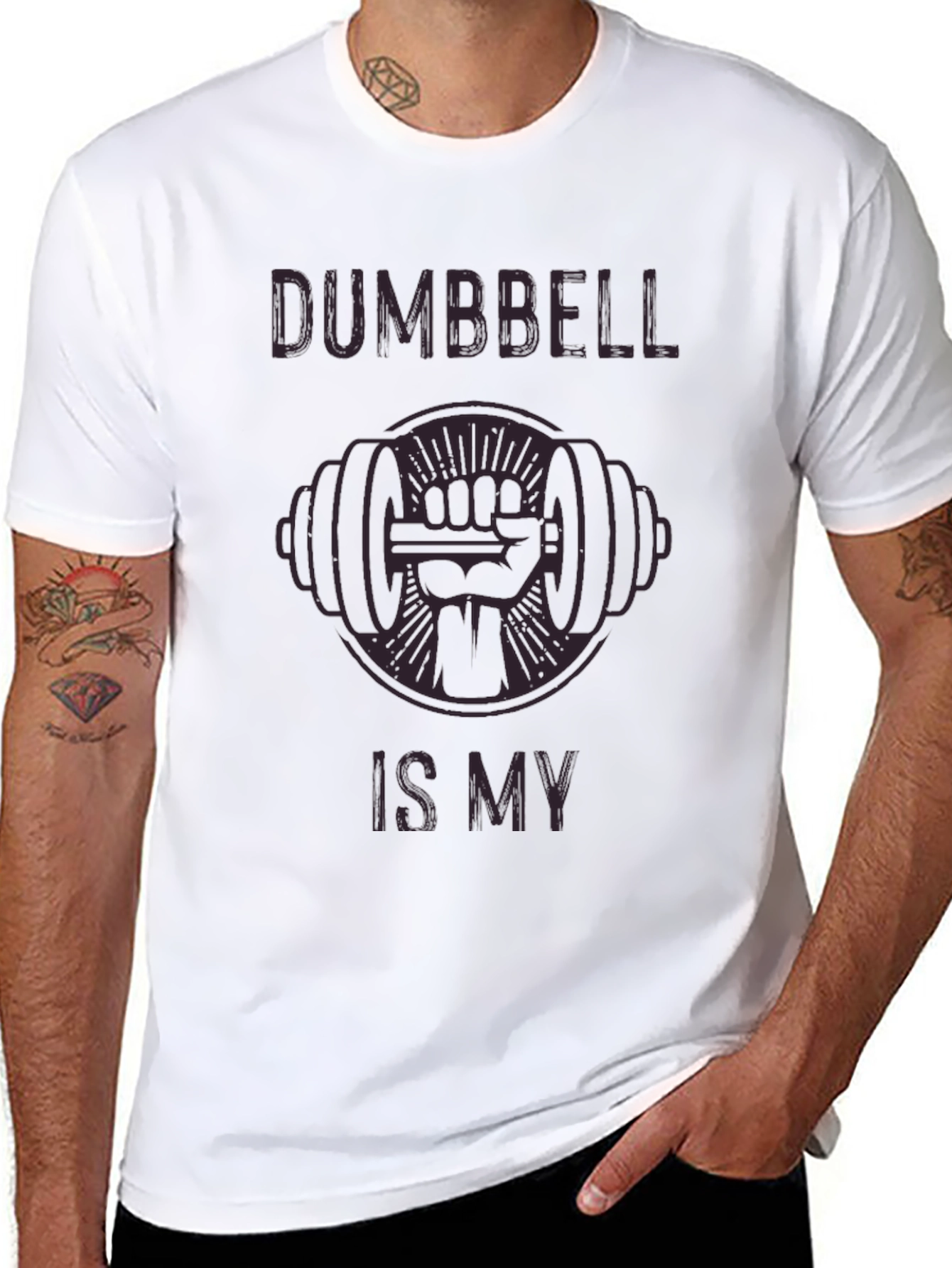 Dumbbell is My Fist Workout T-Shirt