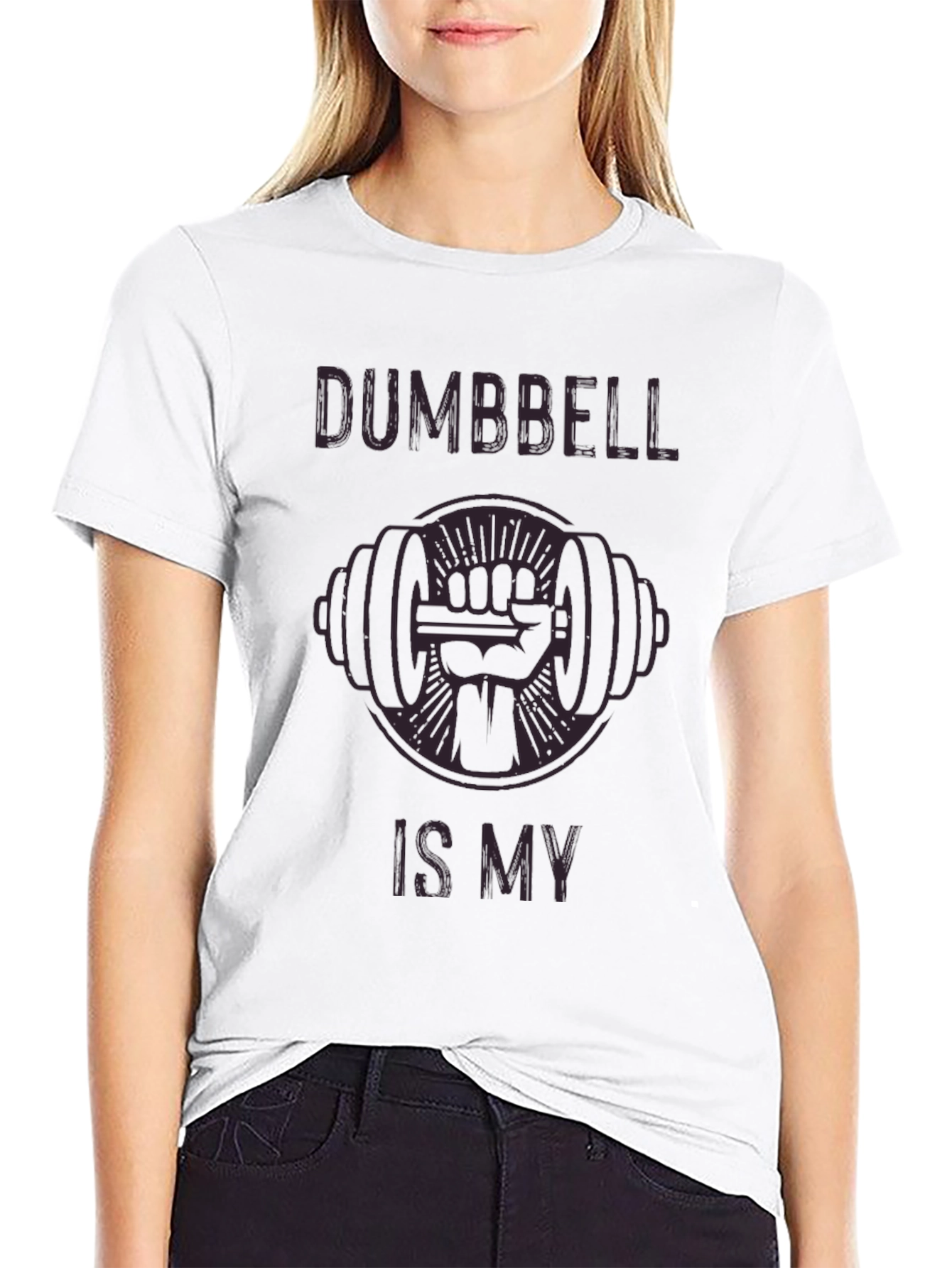 Dumbbell is My Fist Workout T-Shirt