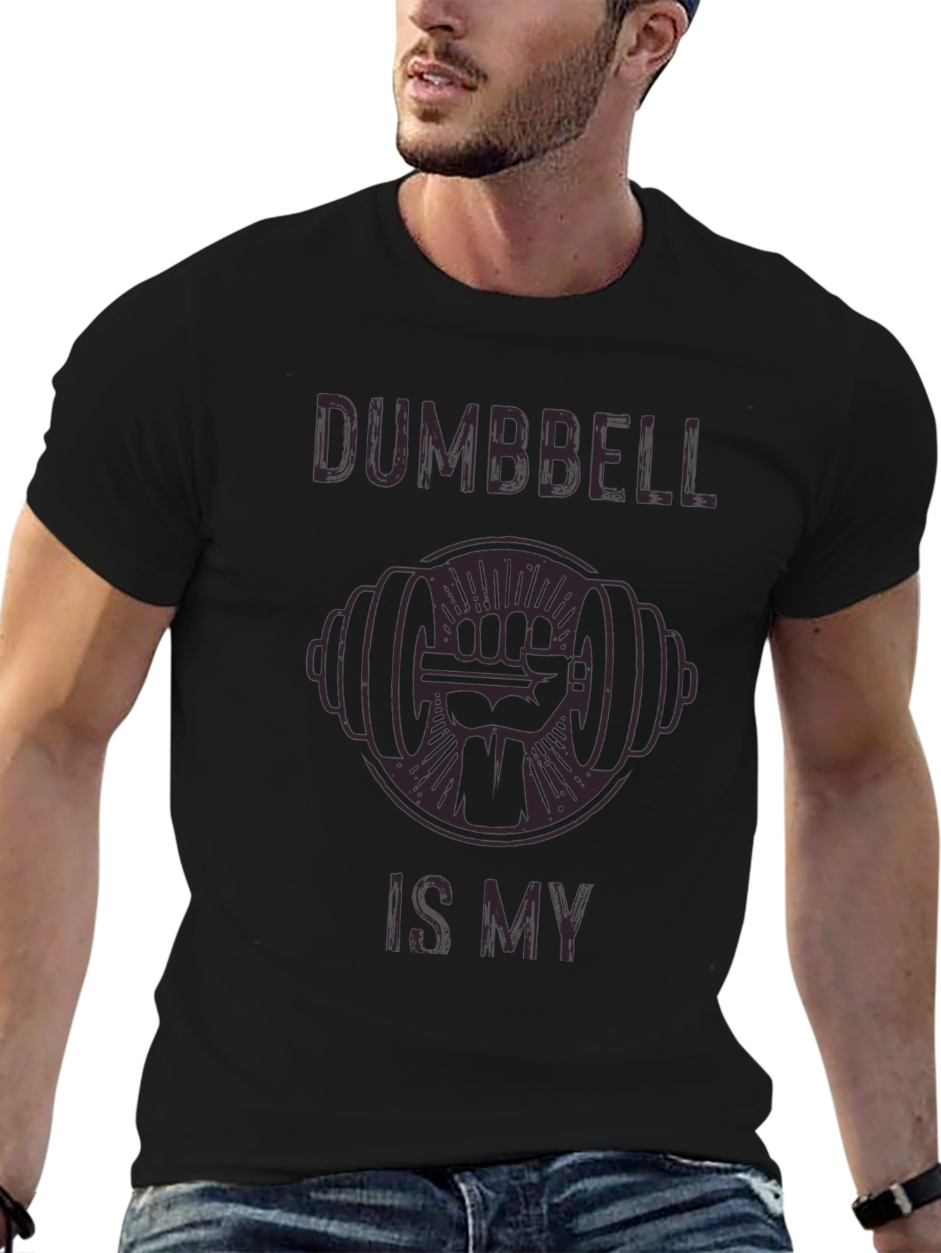 Dumbbell is My Fist Workout T-Shirt