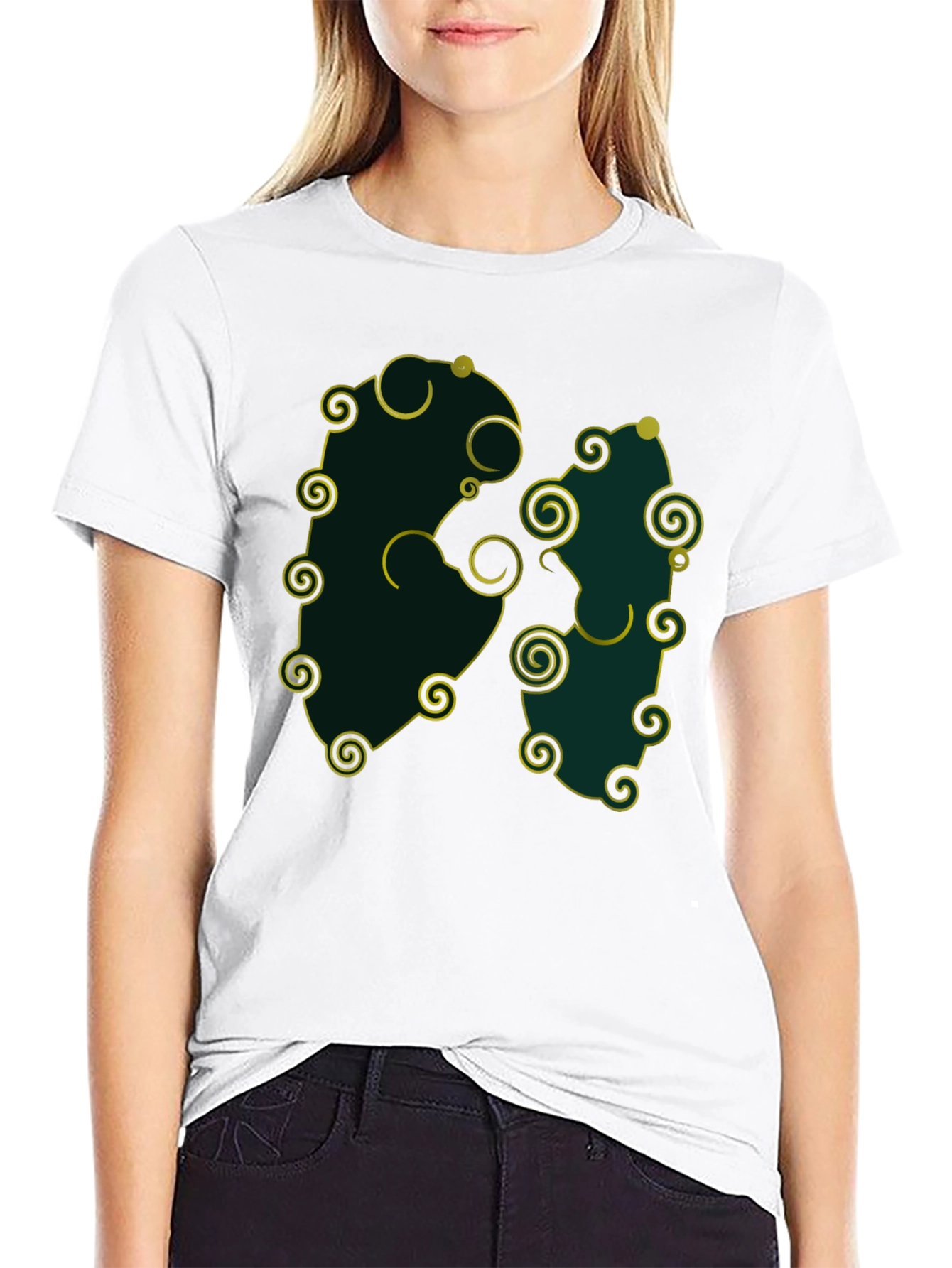 Stylized Kidney Bean Graphic Tee