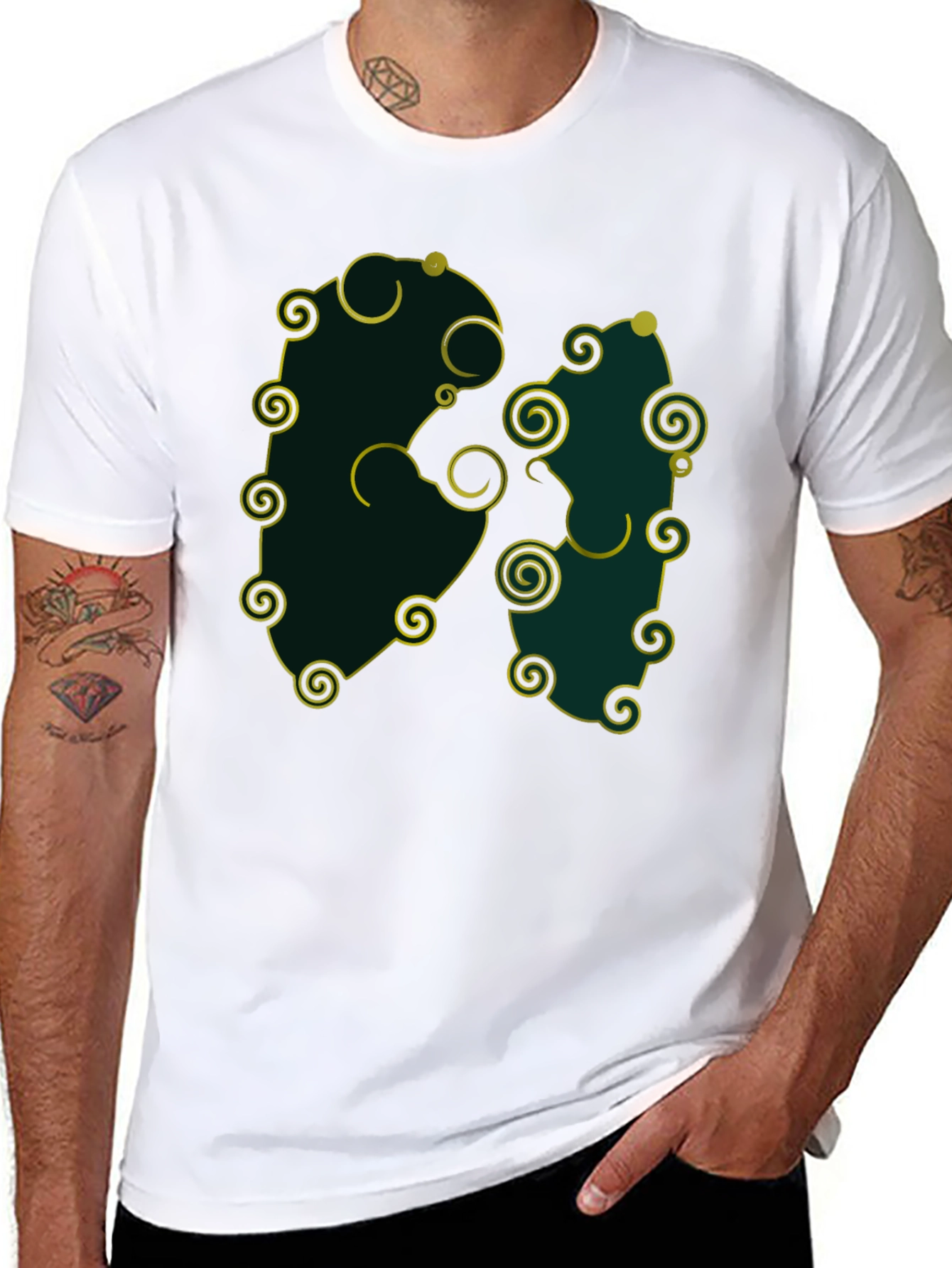 Stylized Kidney Bean Graphic Tee