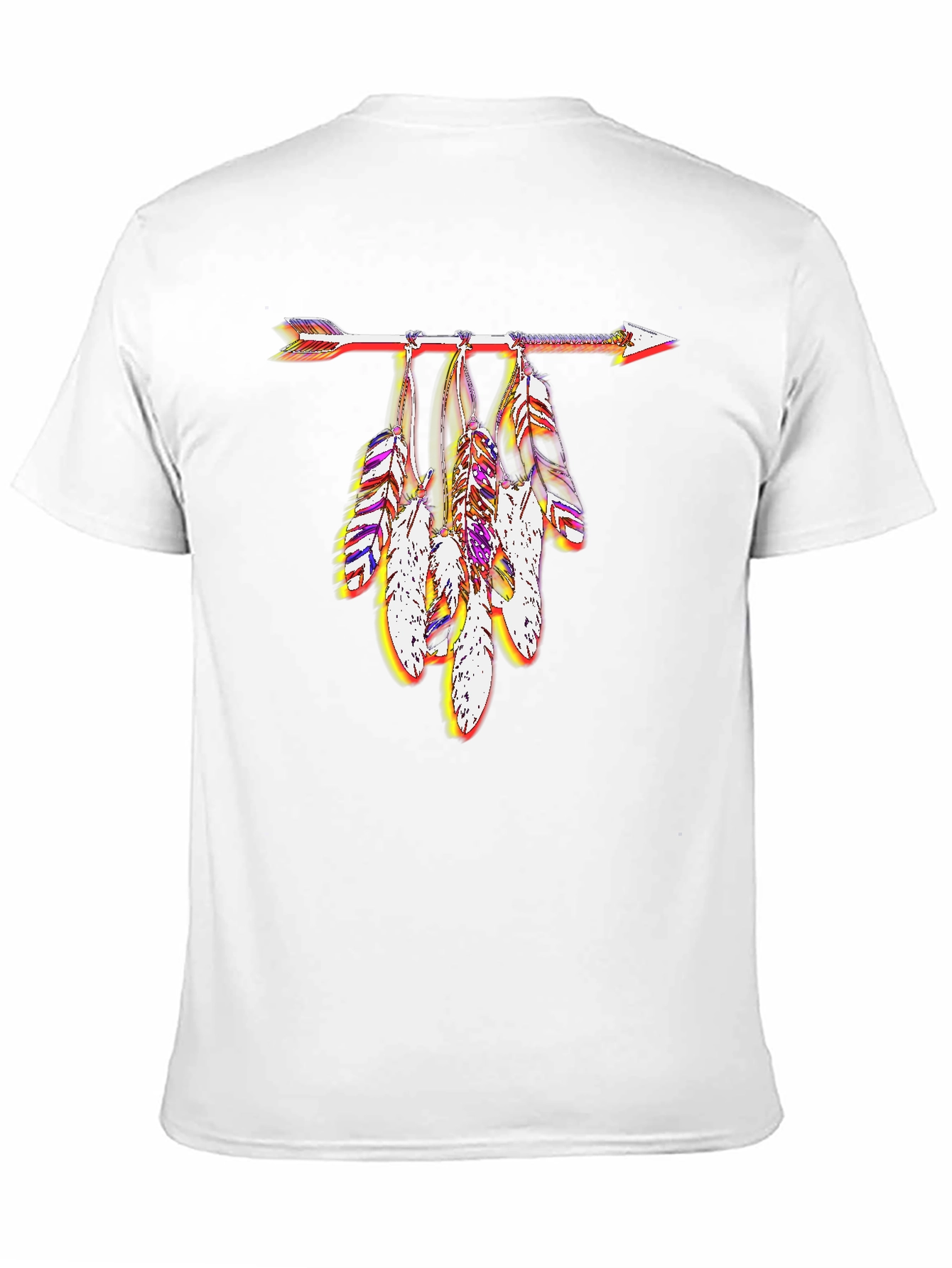 Arrow & Feathers Graphic T-Shirt