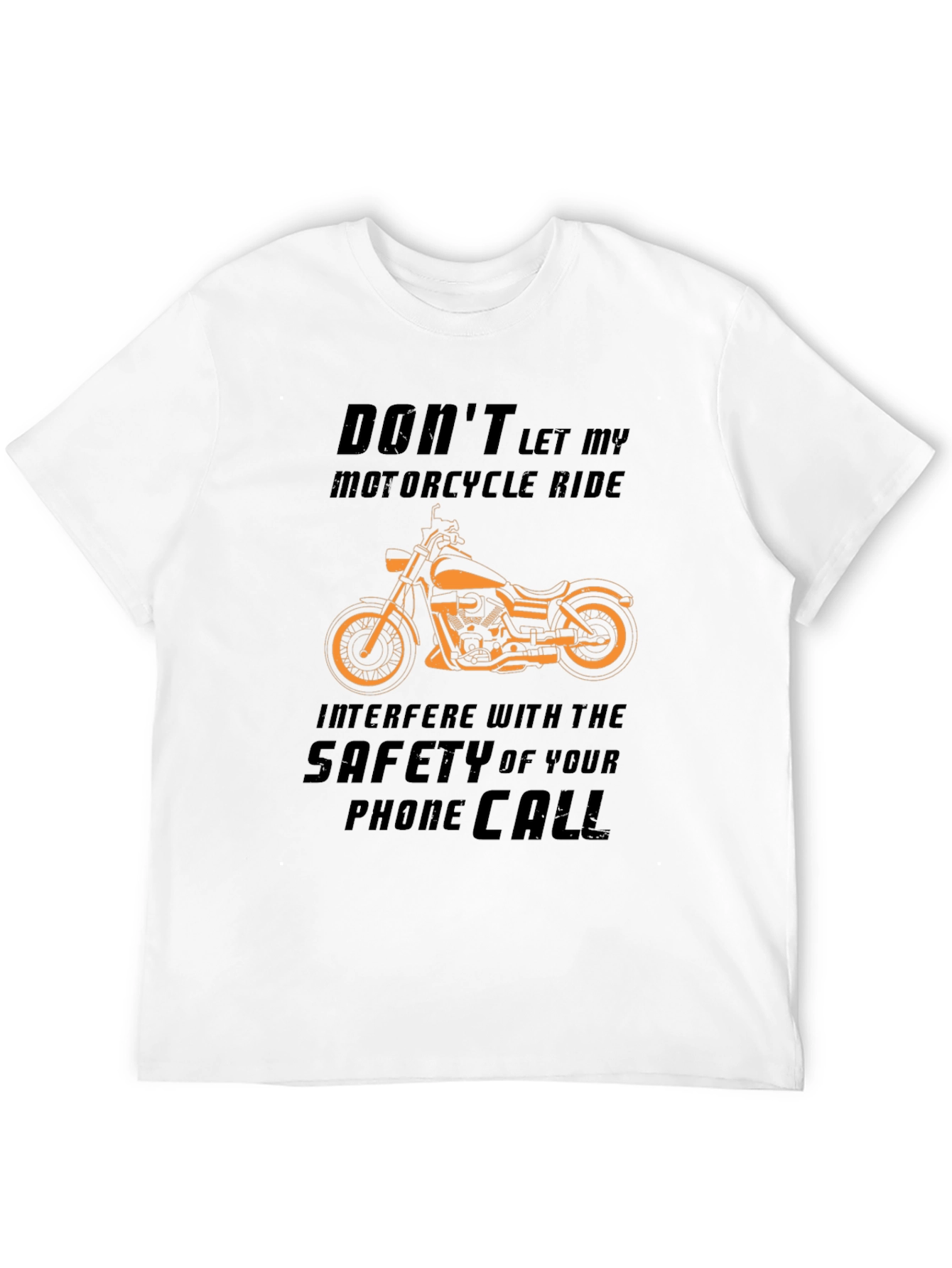 Motorcycle Ride T-Shirt - Safety First!