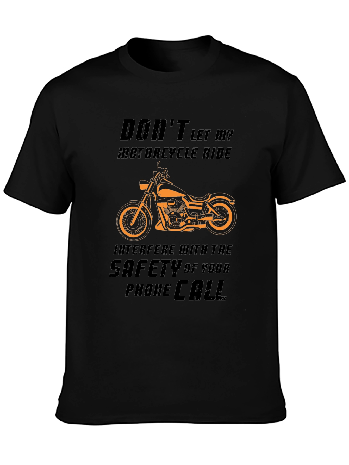 Motorcycle Ride T-Shirt - Safety First!