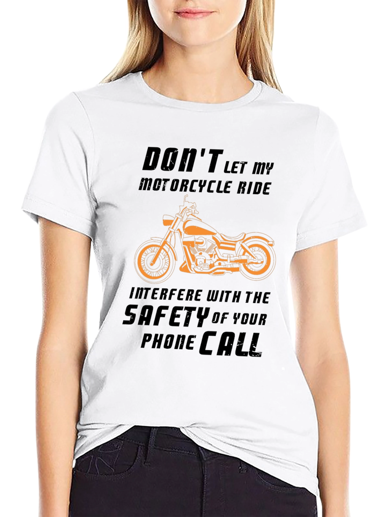 Motorcycle Ride T-Shirt - Safety First!