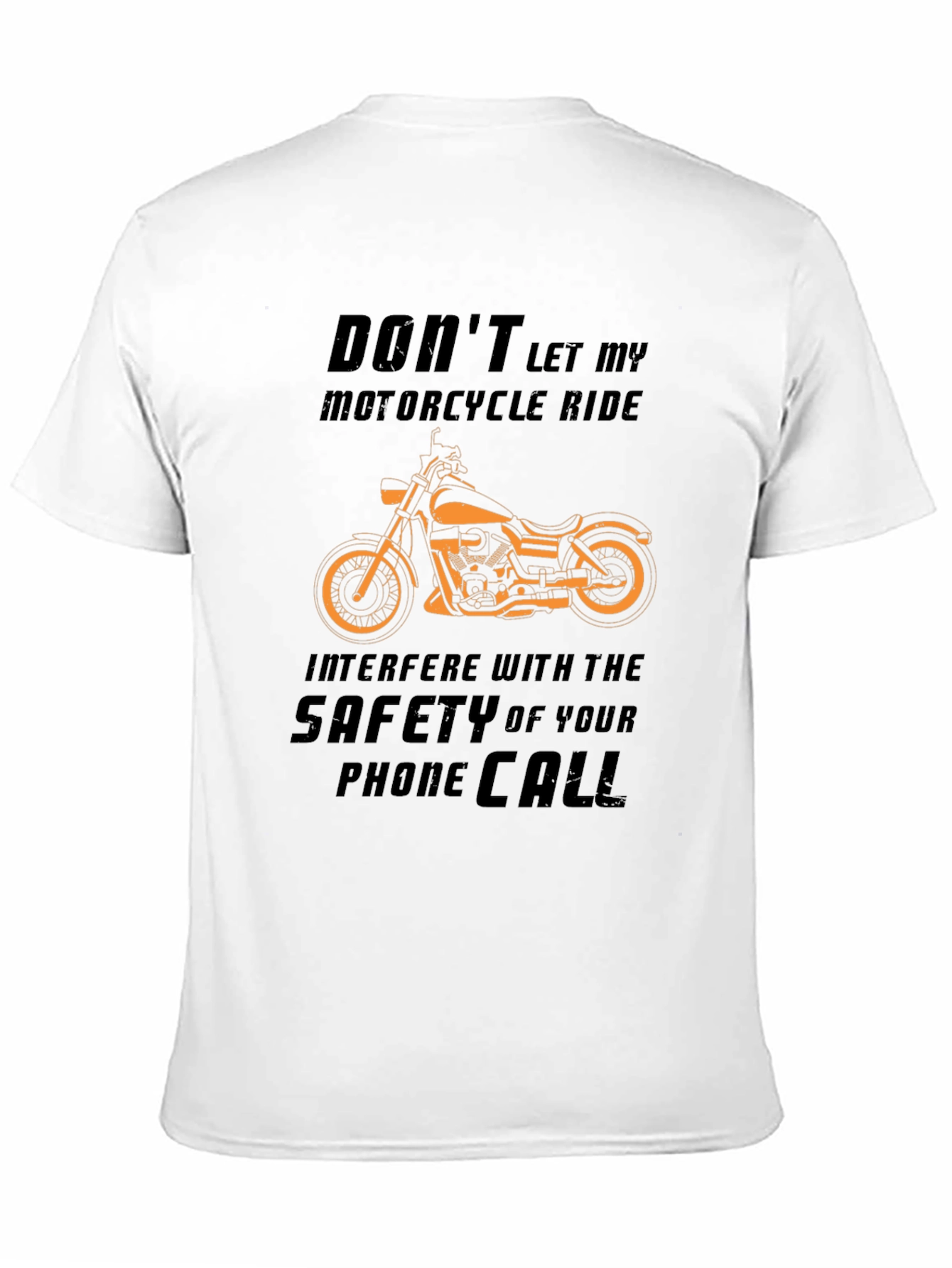 Motorcycle Ride T-Shirt - Safety First!