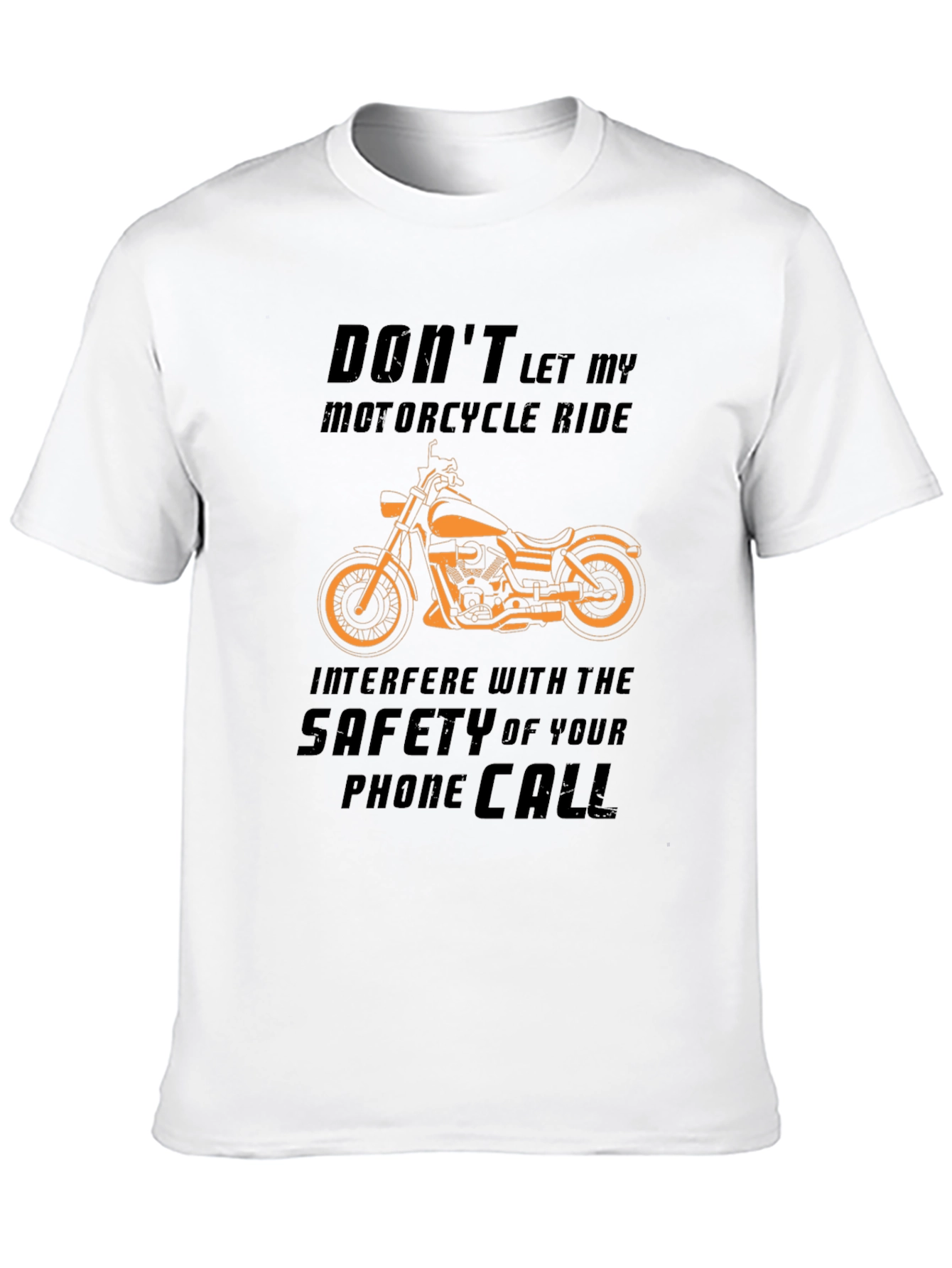 Motorcycle Ride T-Shirt - Safety First!