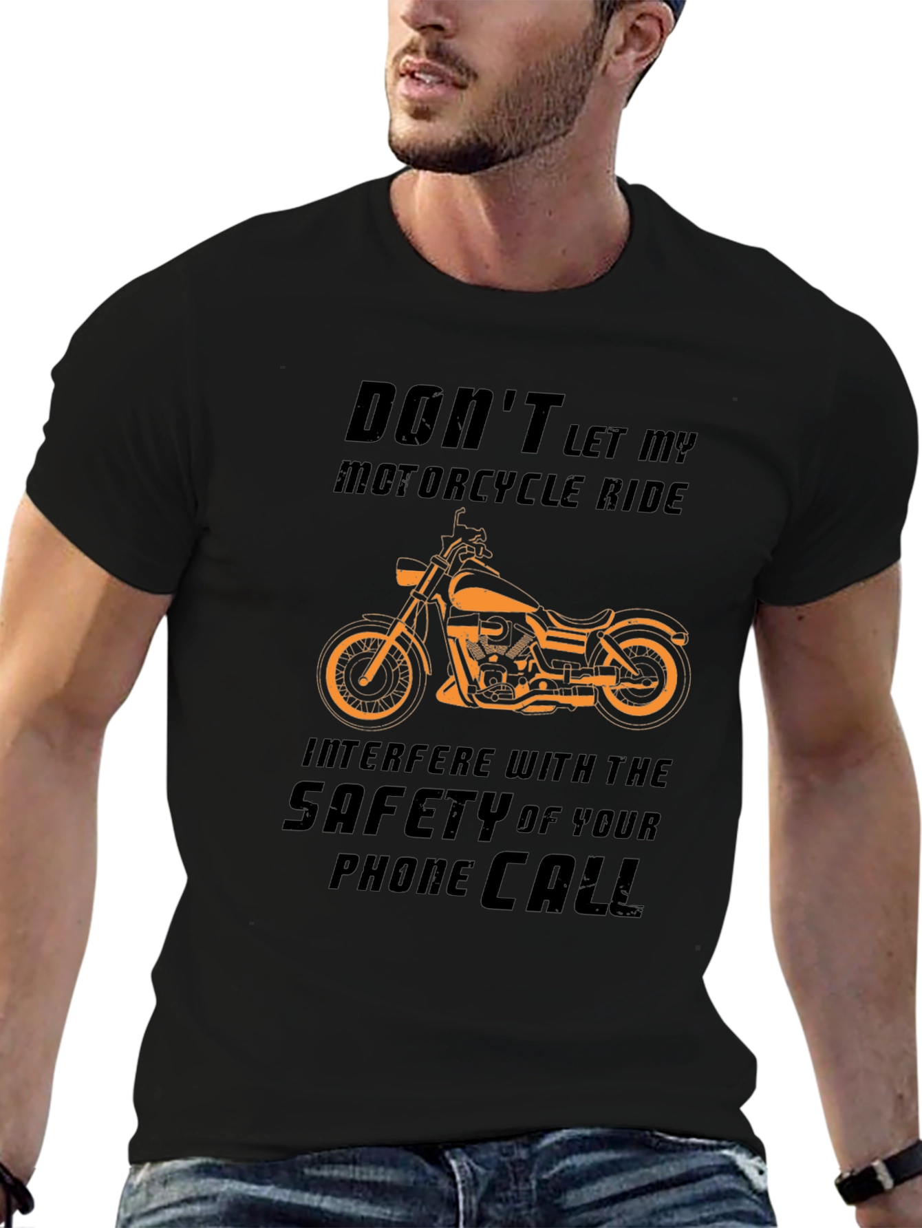 Motorcycle Ride T-Shirt - Safety First!