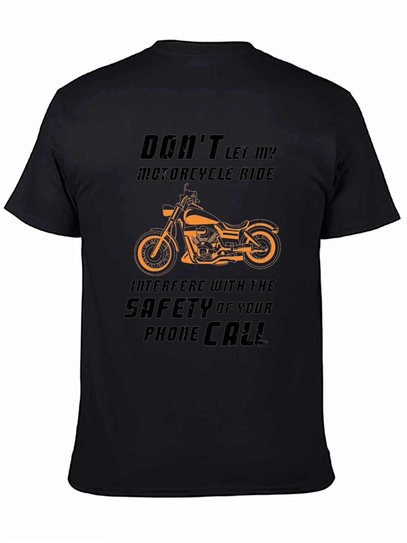 Motorcycle Ride T-Shirt - Safety First!