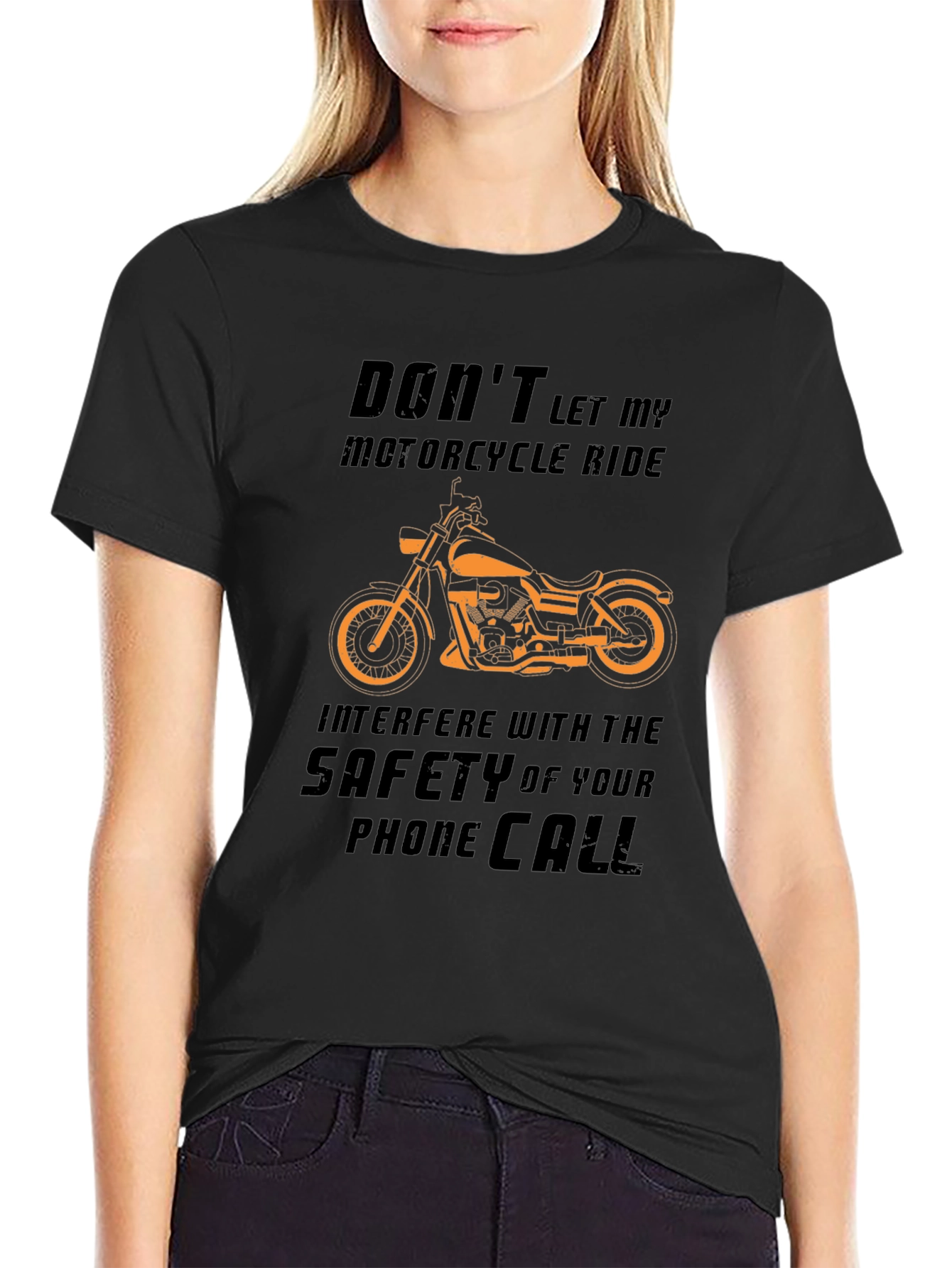 Motorcycle Ride T-Shirt - Safety First!