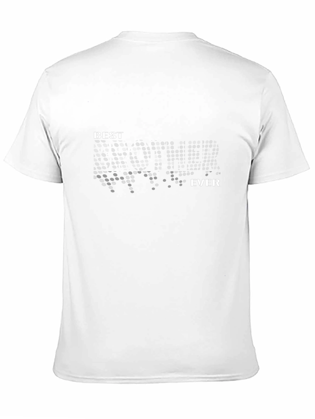 Best Teacher Ever Dot Design Black T-Shirt