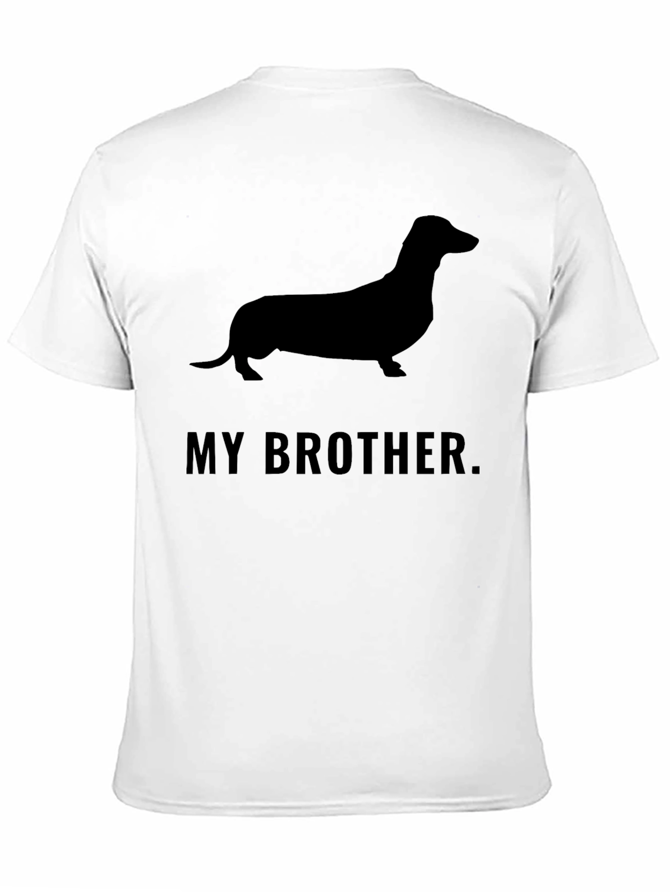 Dachshund My Brother Graphic T-Shirt