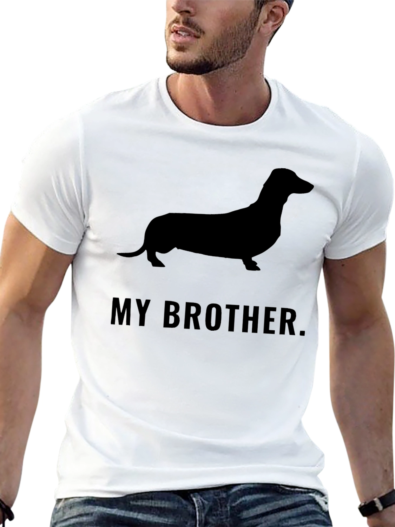 Dachshund My Brother Graphic T-Shirt