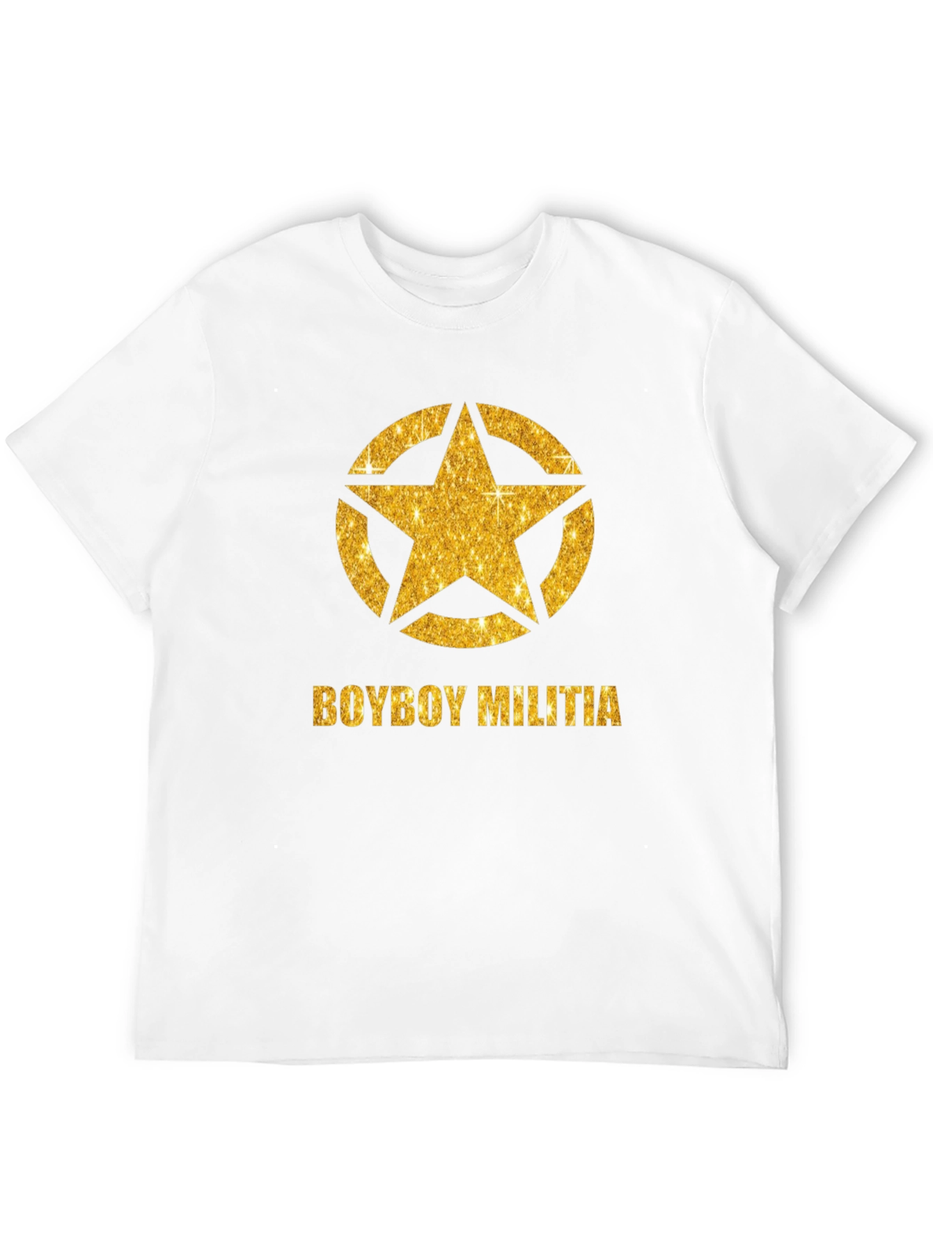 Boyboy Militia Star Graphic Tee - Black