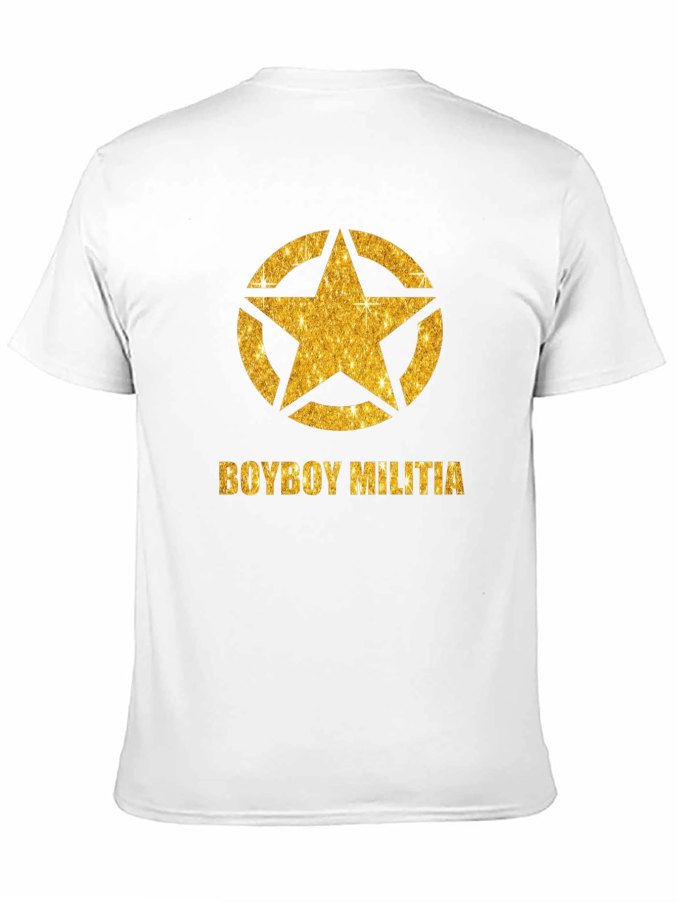 Boyboy Militia Star Graphic Tee - Black
