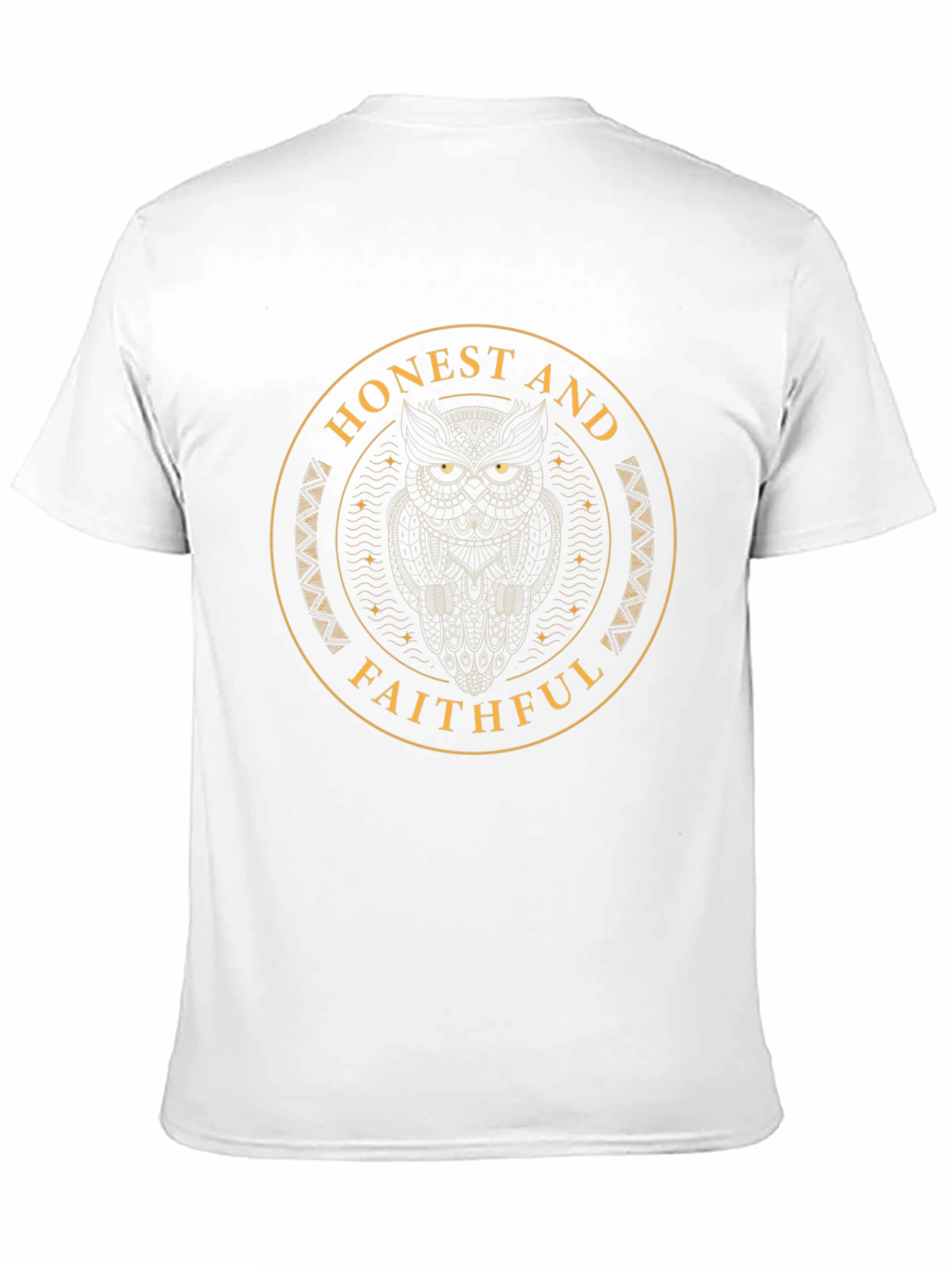 Honest and Faithful Owl Graphic Tee - Unisex
