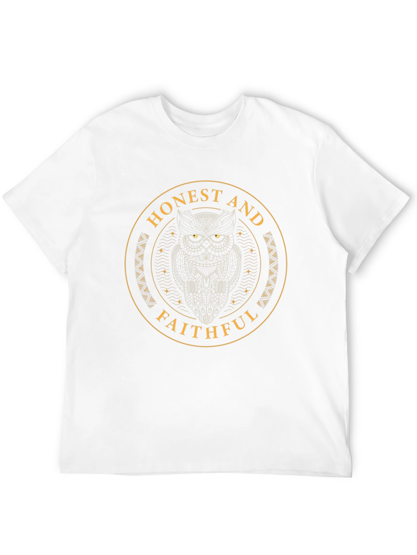 Honest and Faithful Owl Graphic Tee - Unisex