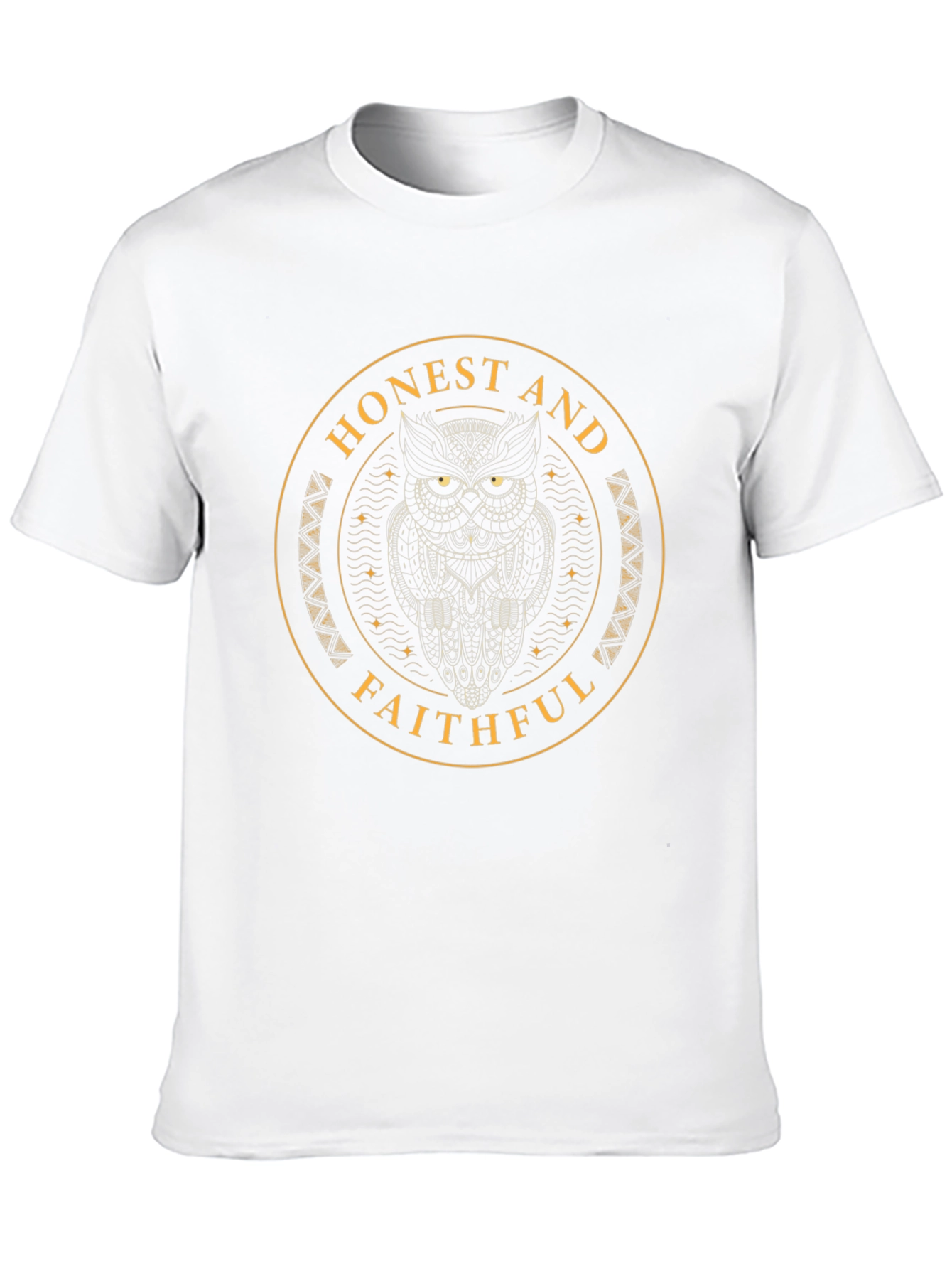 Honest and Faithful Owl Graphic Tee - Unisex