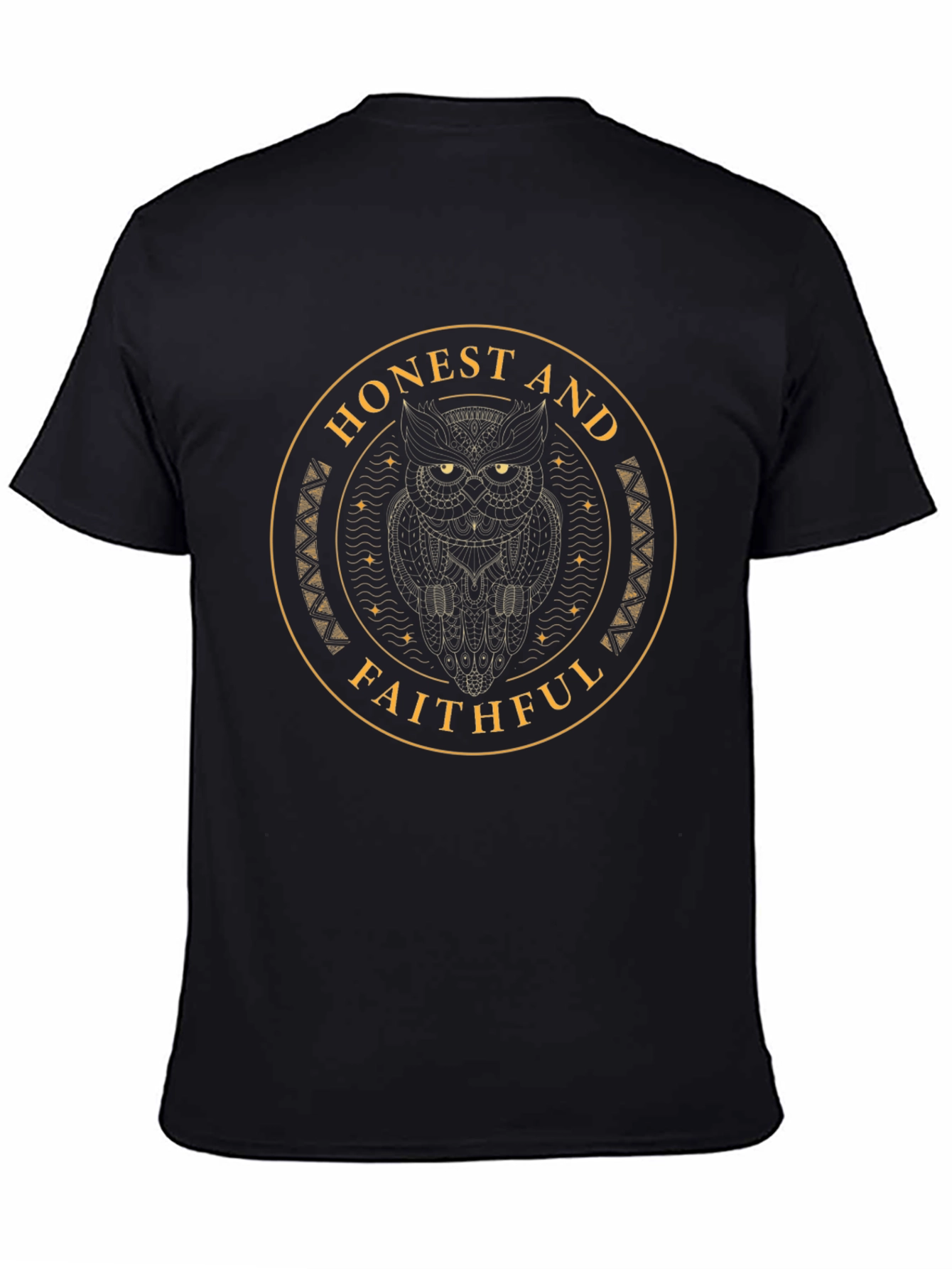 Honest and Faithful Owl Graphic Tee - Unisex