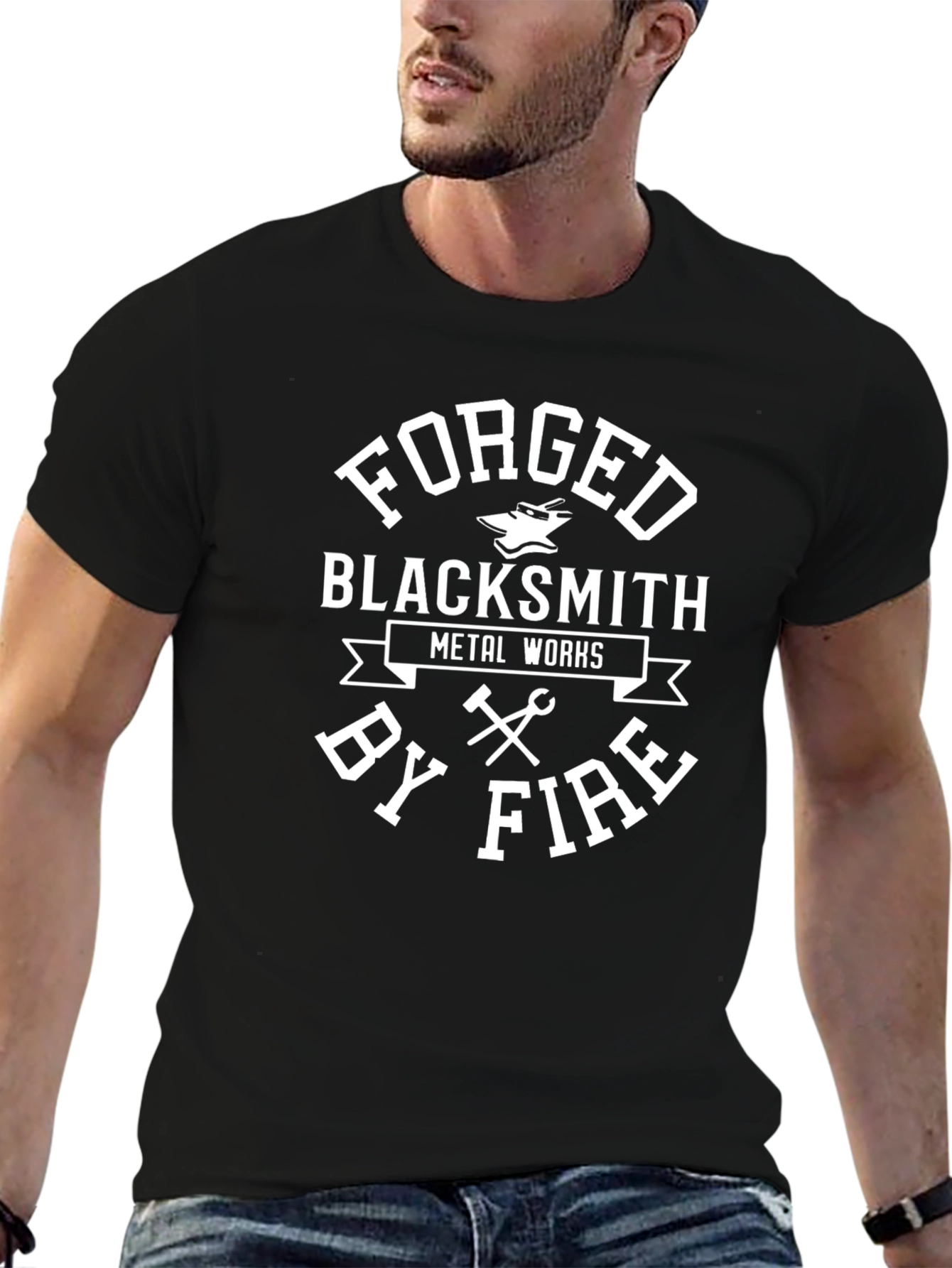 Forged Blacksmith Metal Works T-Shirt