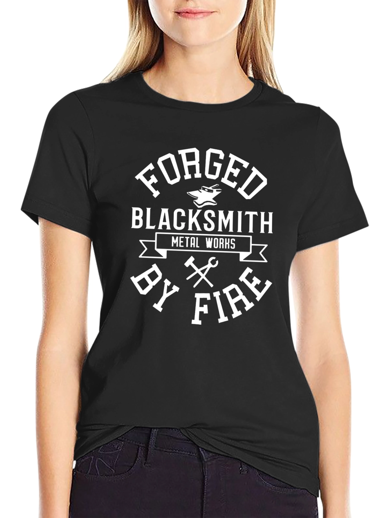 Forged Blacksmith Metal Works T-Shirt