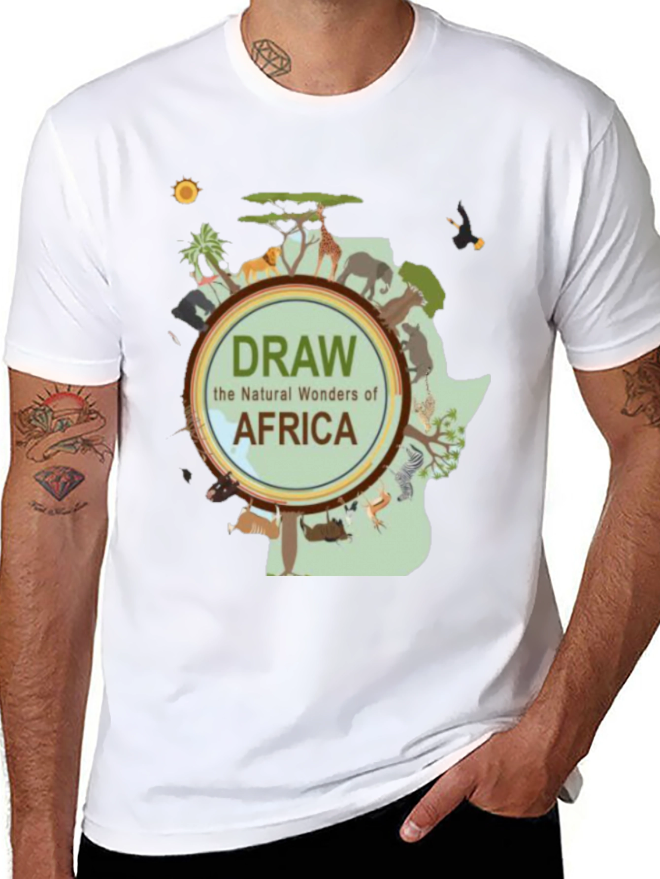 Africa Natural Wonders Graphic Tee - Unisex