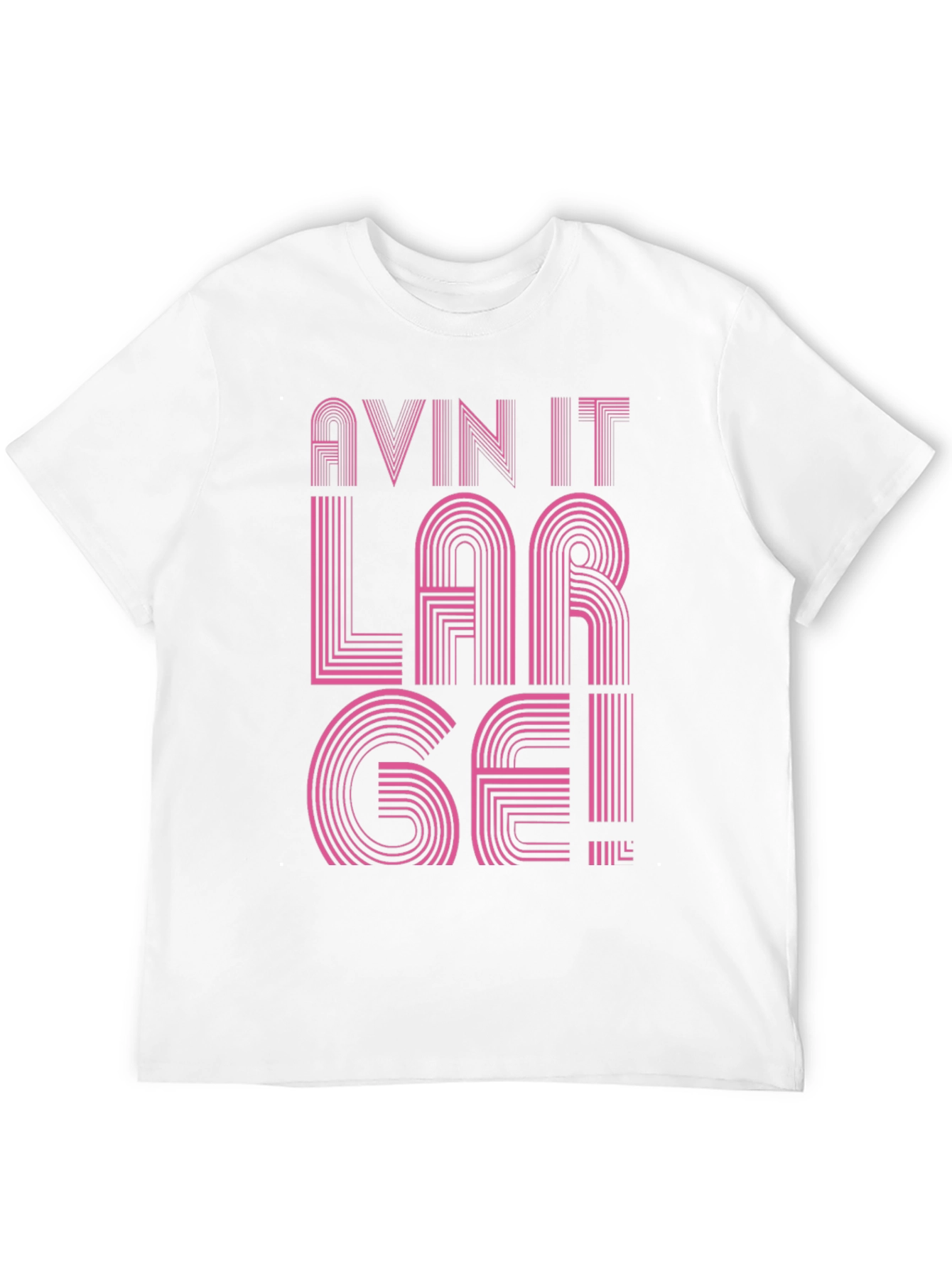 Avin It Large Graphic Tee - Black