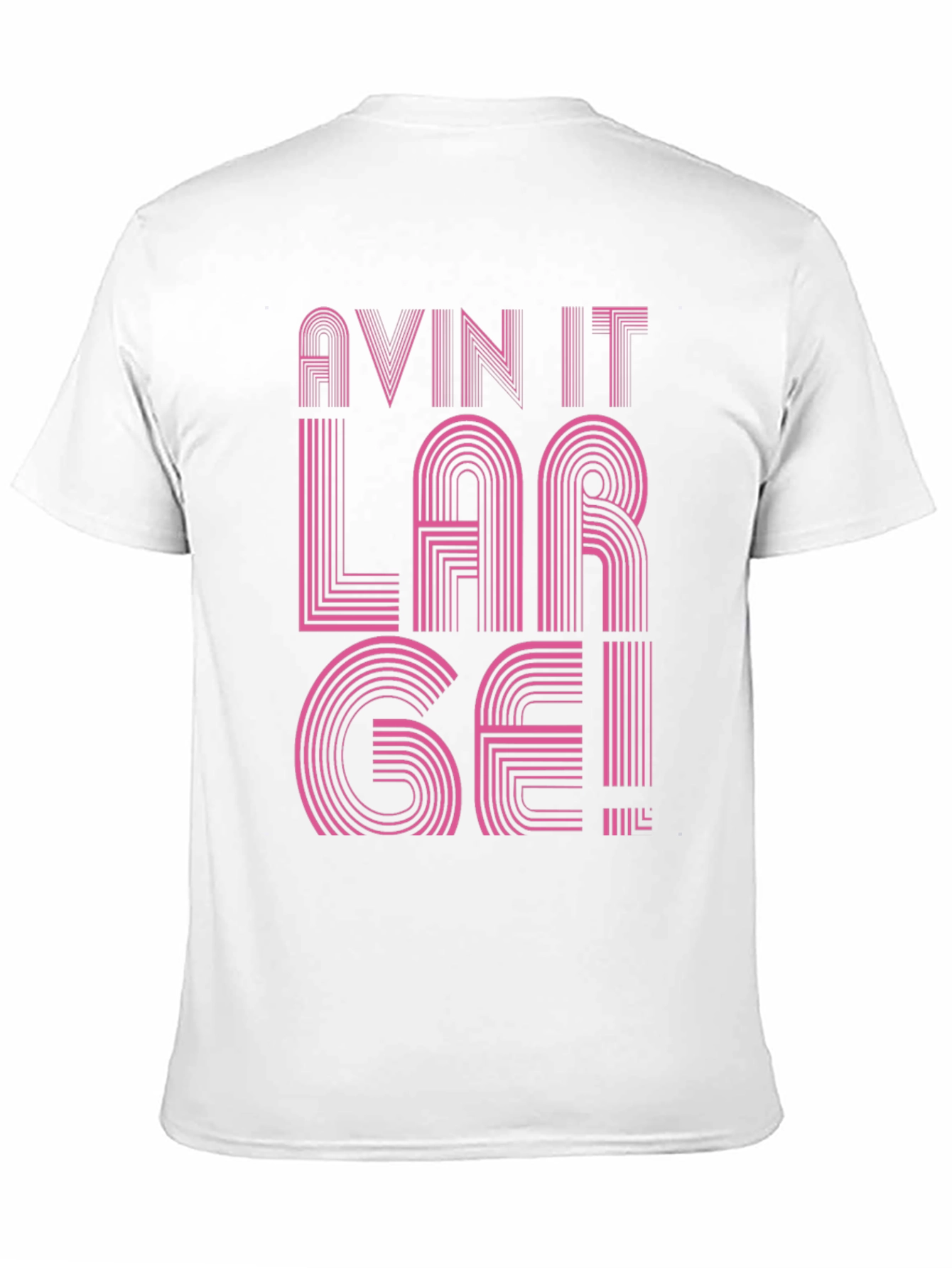 Avin It Large Graphic Tee - Black