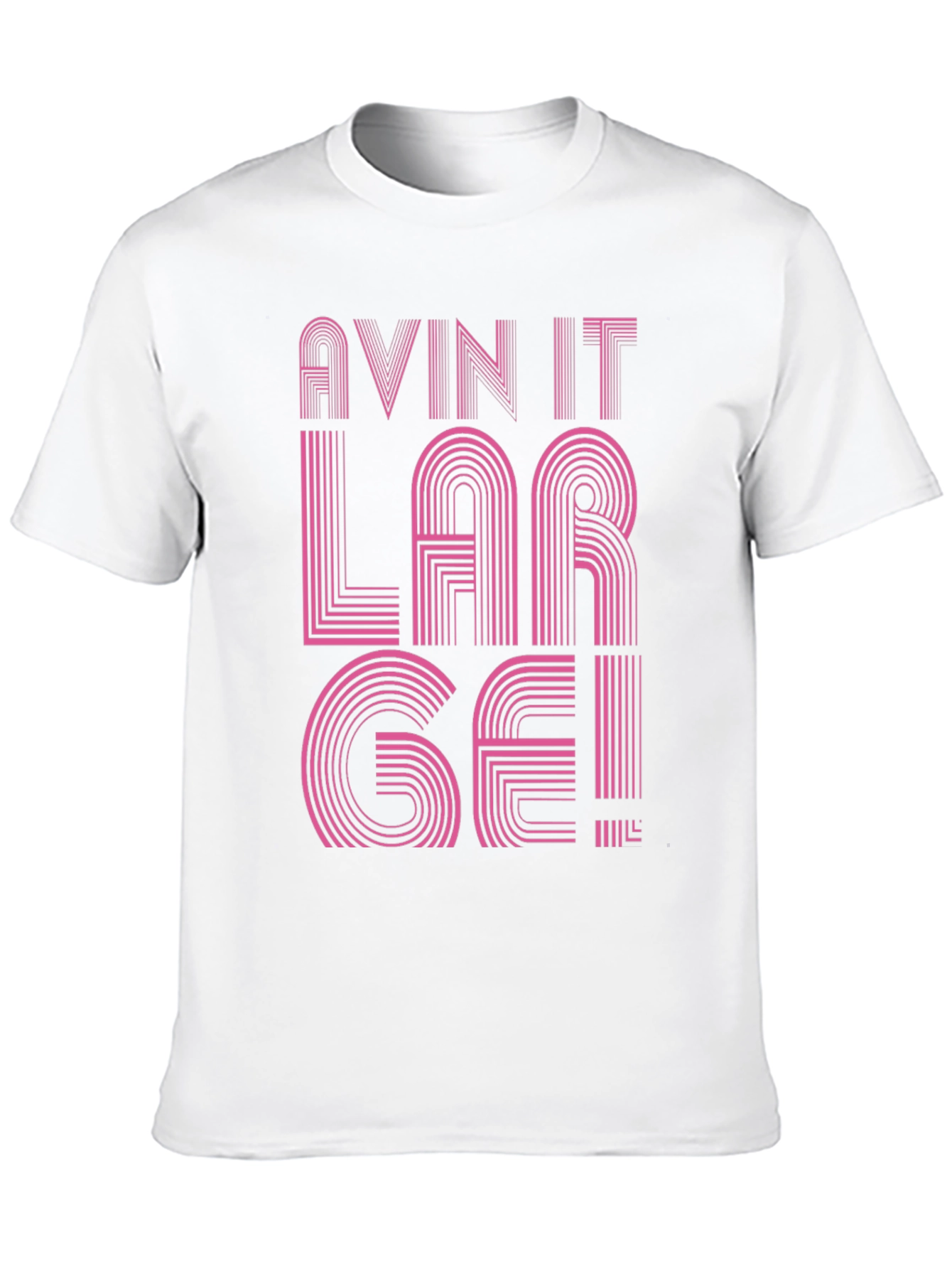 Avin It Large Graphic Tee - Black
