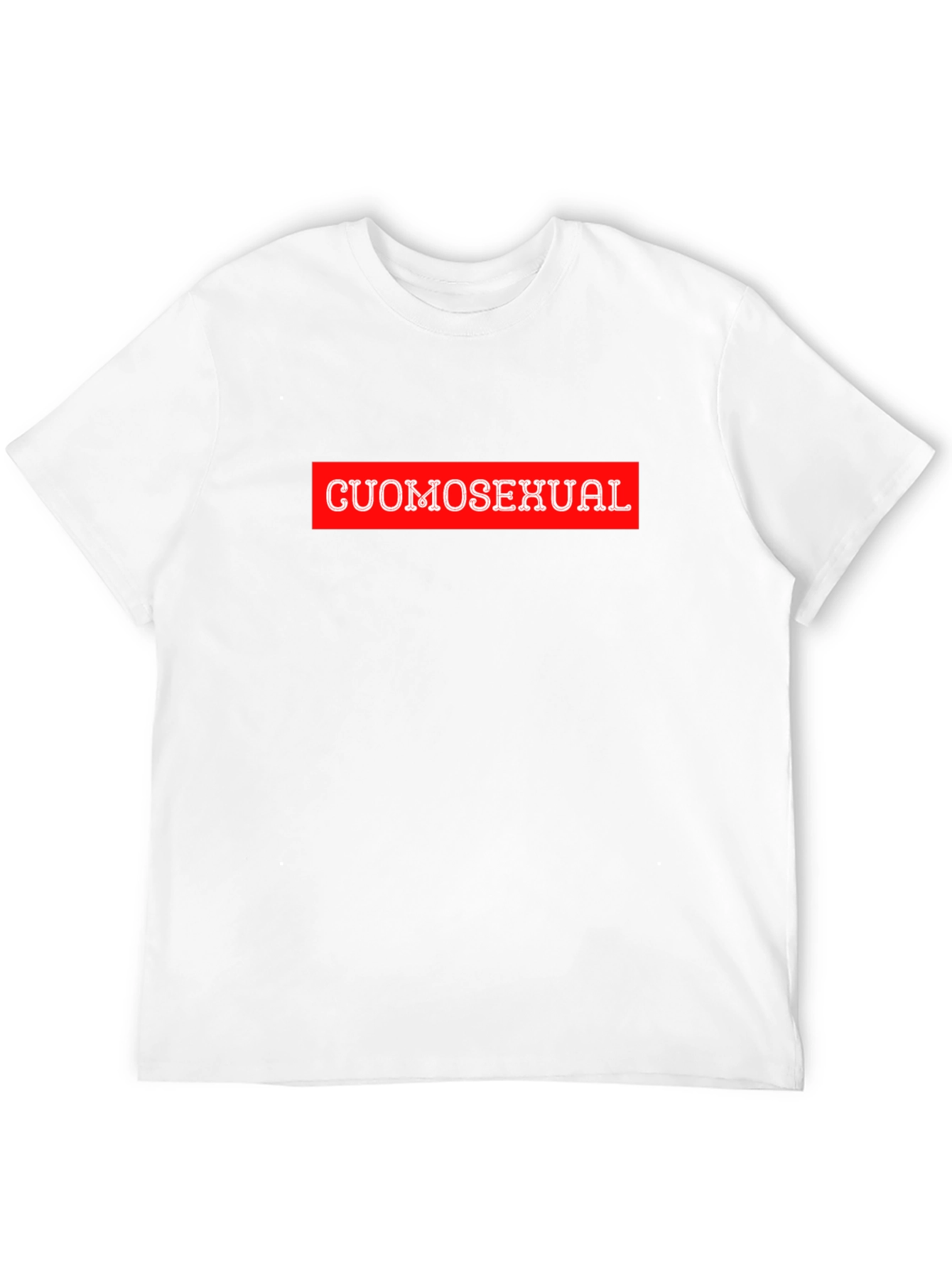 Cuomosexual Graphic T-Shirt - Black Crew Neck Tee