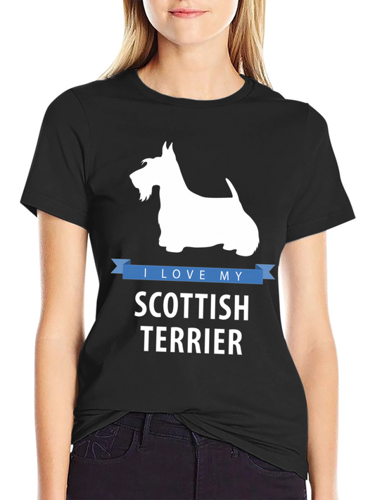I Love My Scottish Terrier T-Shirt