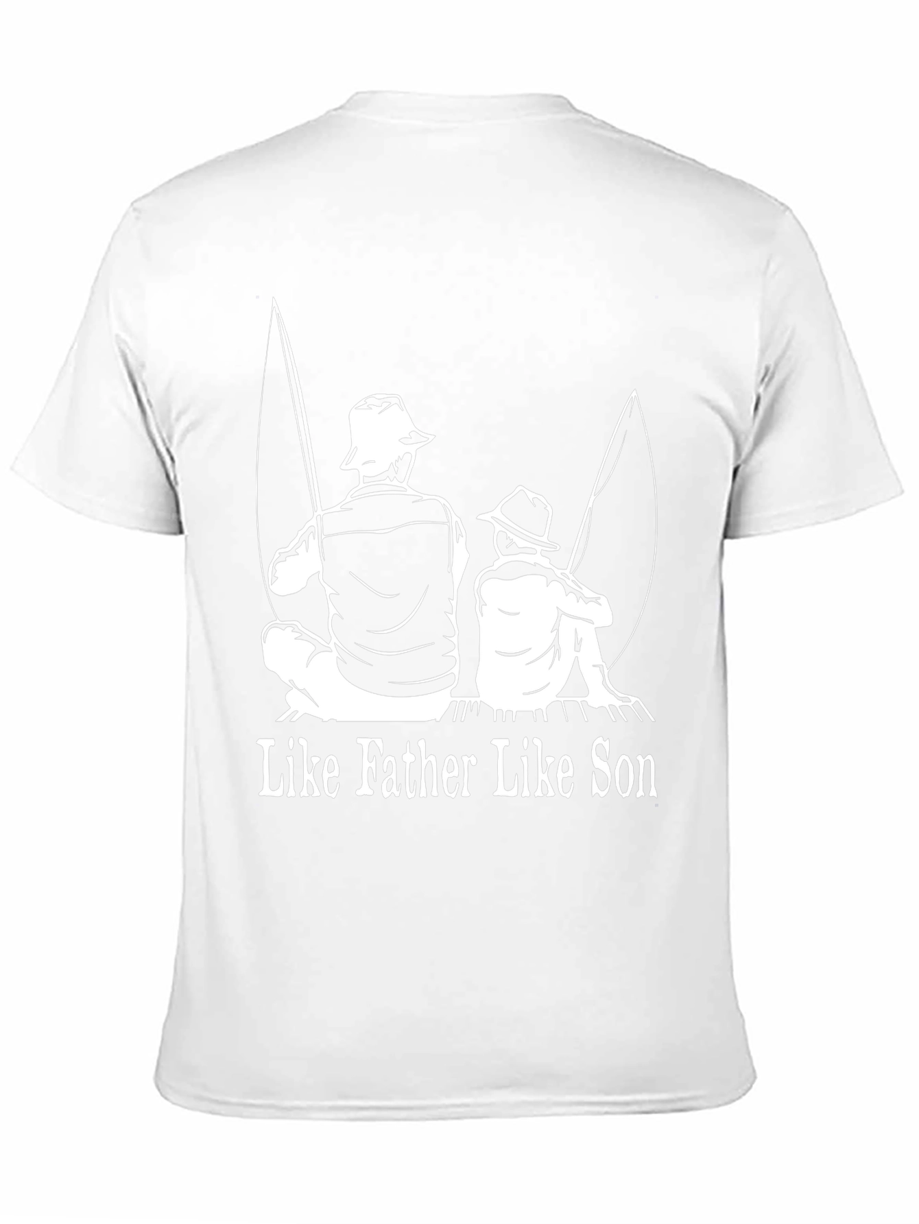 Like Father Like Son Fishing T-Shirt