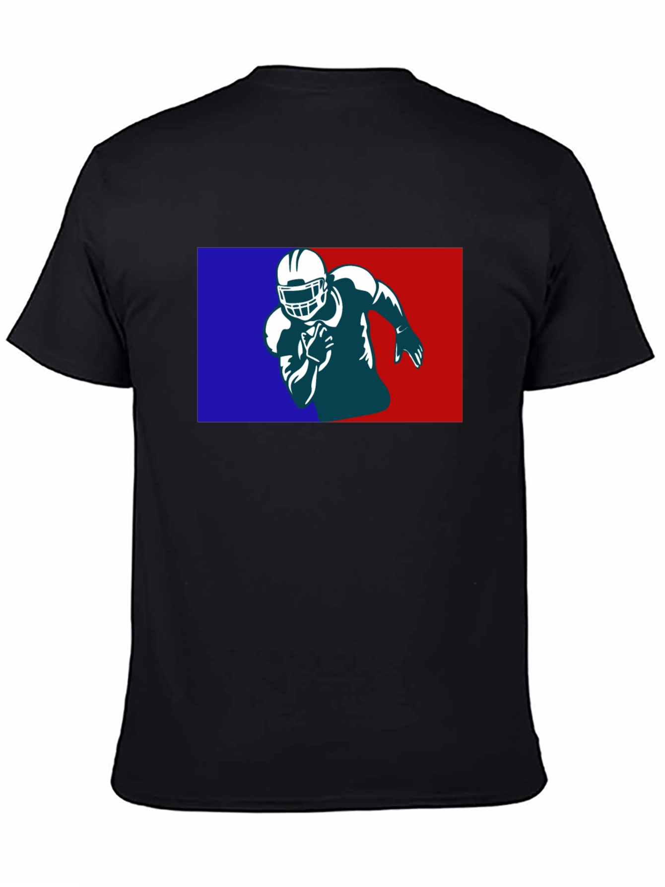 Football Player Graphic T-Shirt