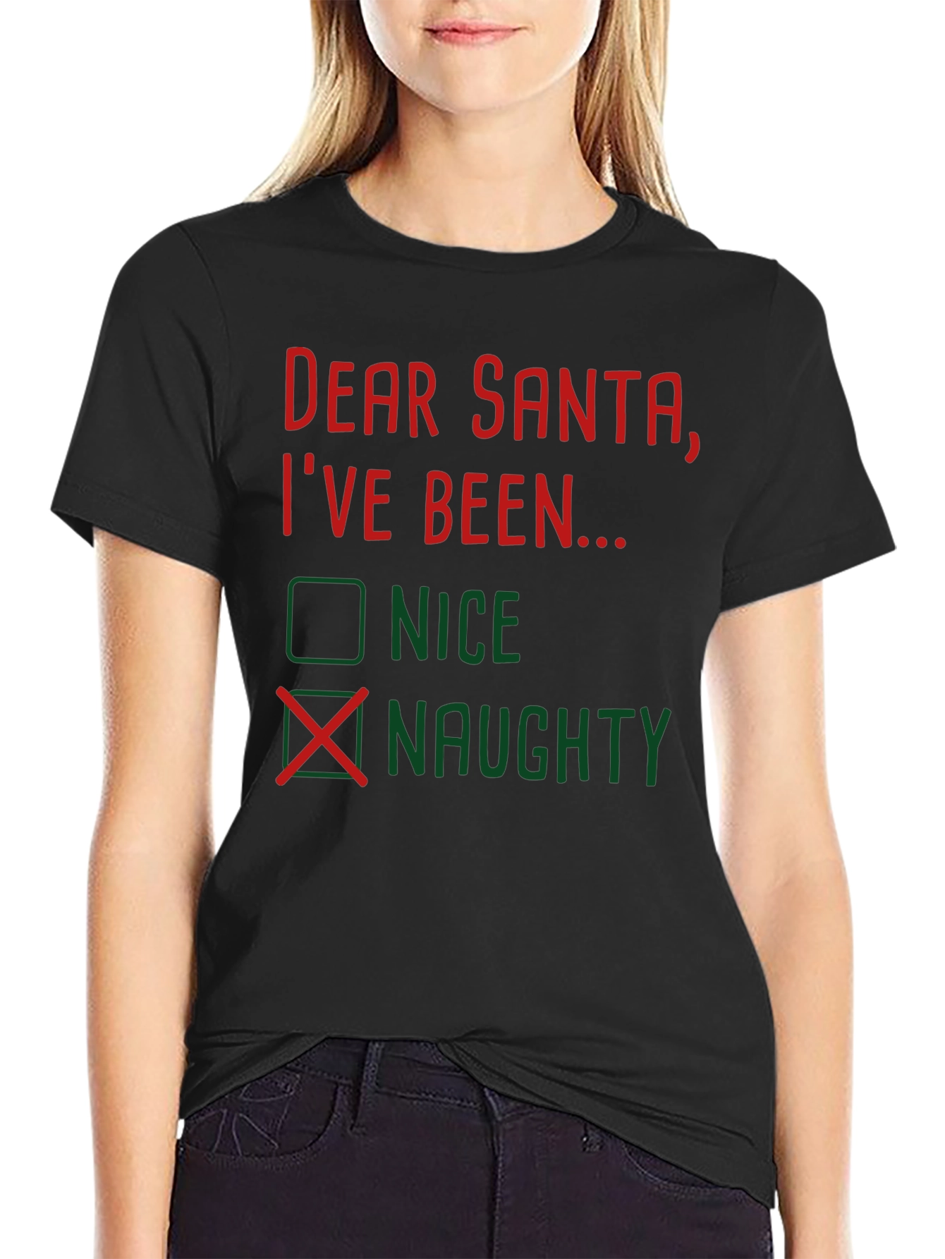 Dear Santa Naughty List T-Shirt