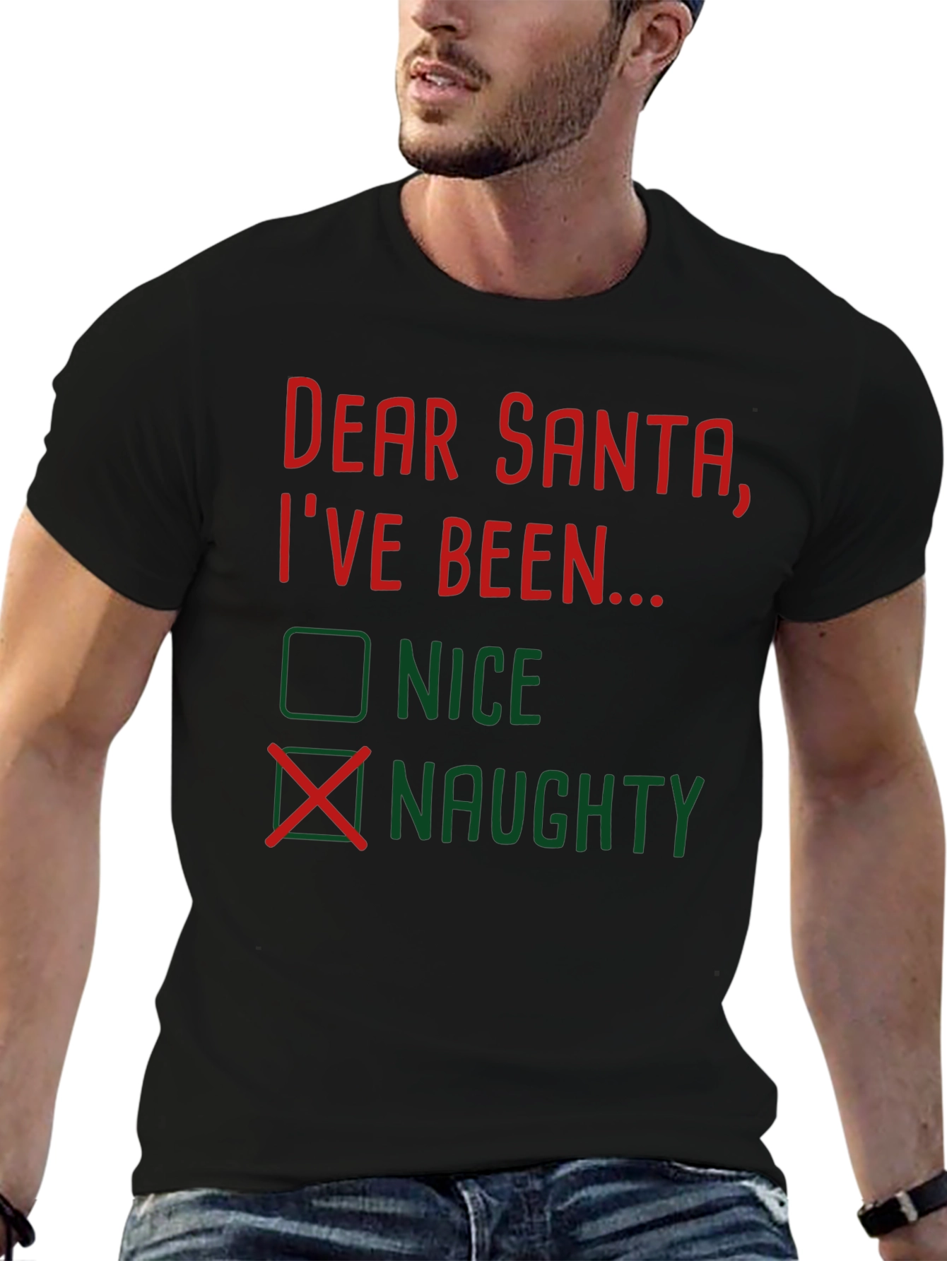 Dear Santa Naughty List T-Shirt