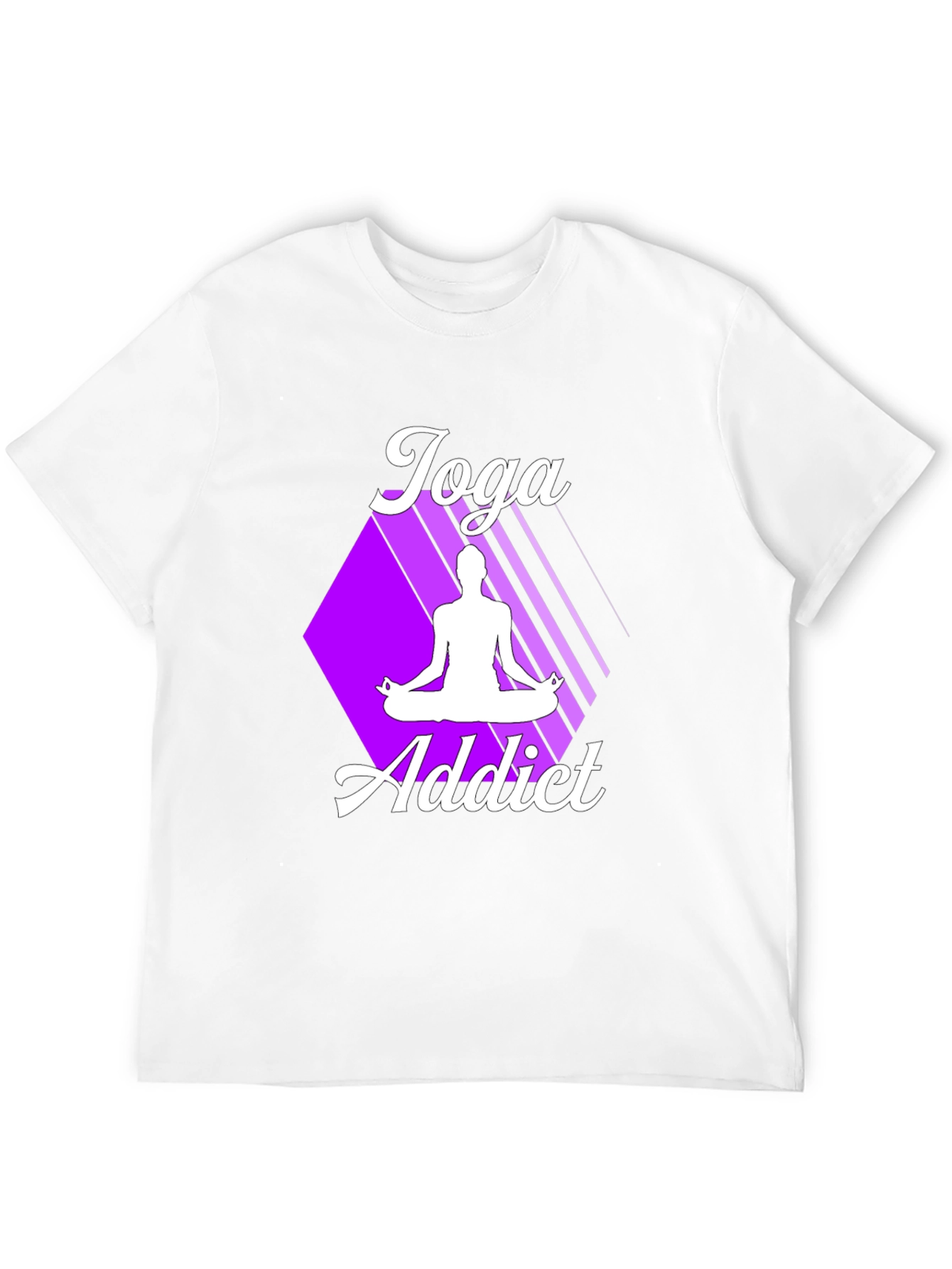 Yoga Addict Graphic Tee - Black T-Shirt