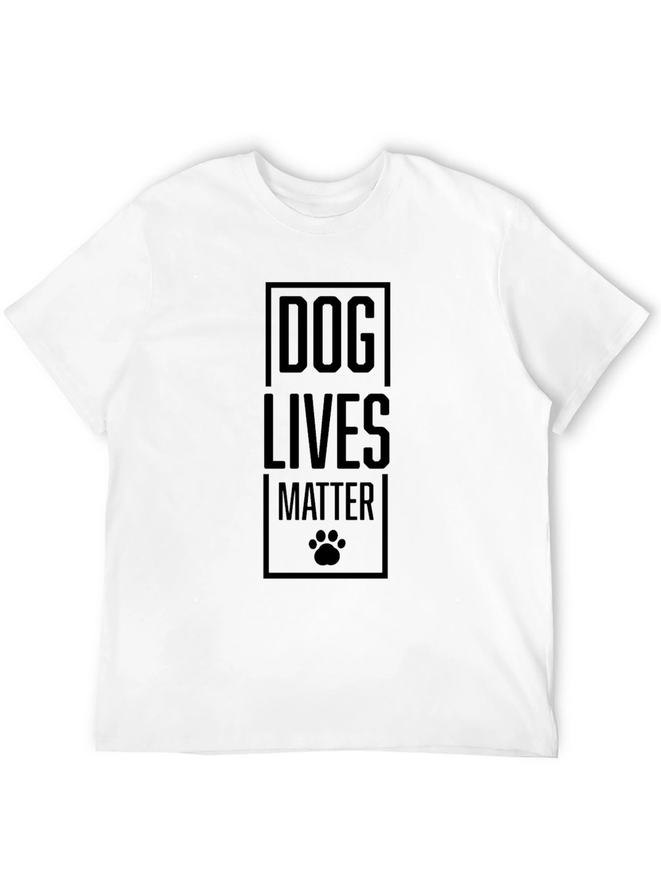 Dog Lives Matter T-Shirt - Black