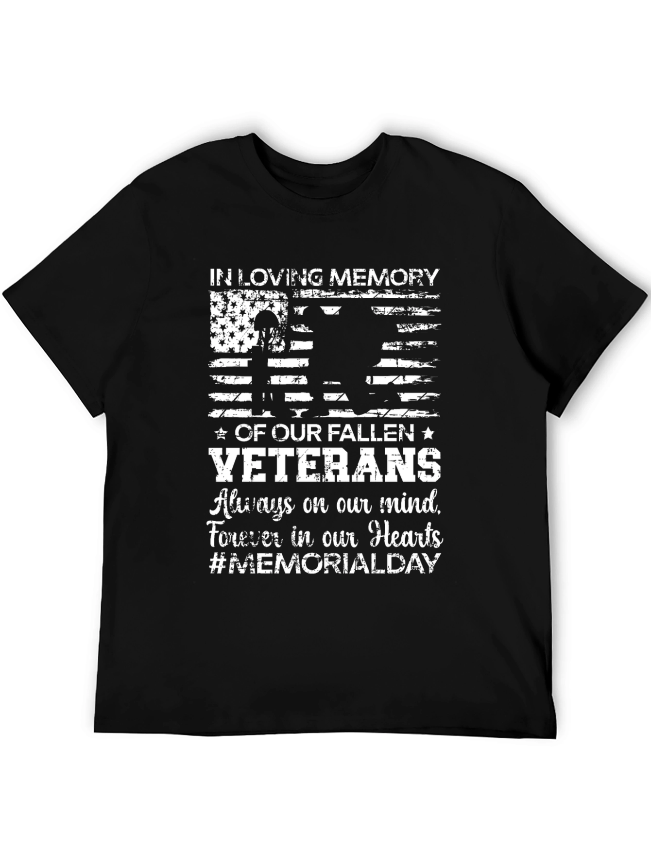 Memorial Day Veteran Tribute Graphic Tee