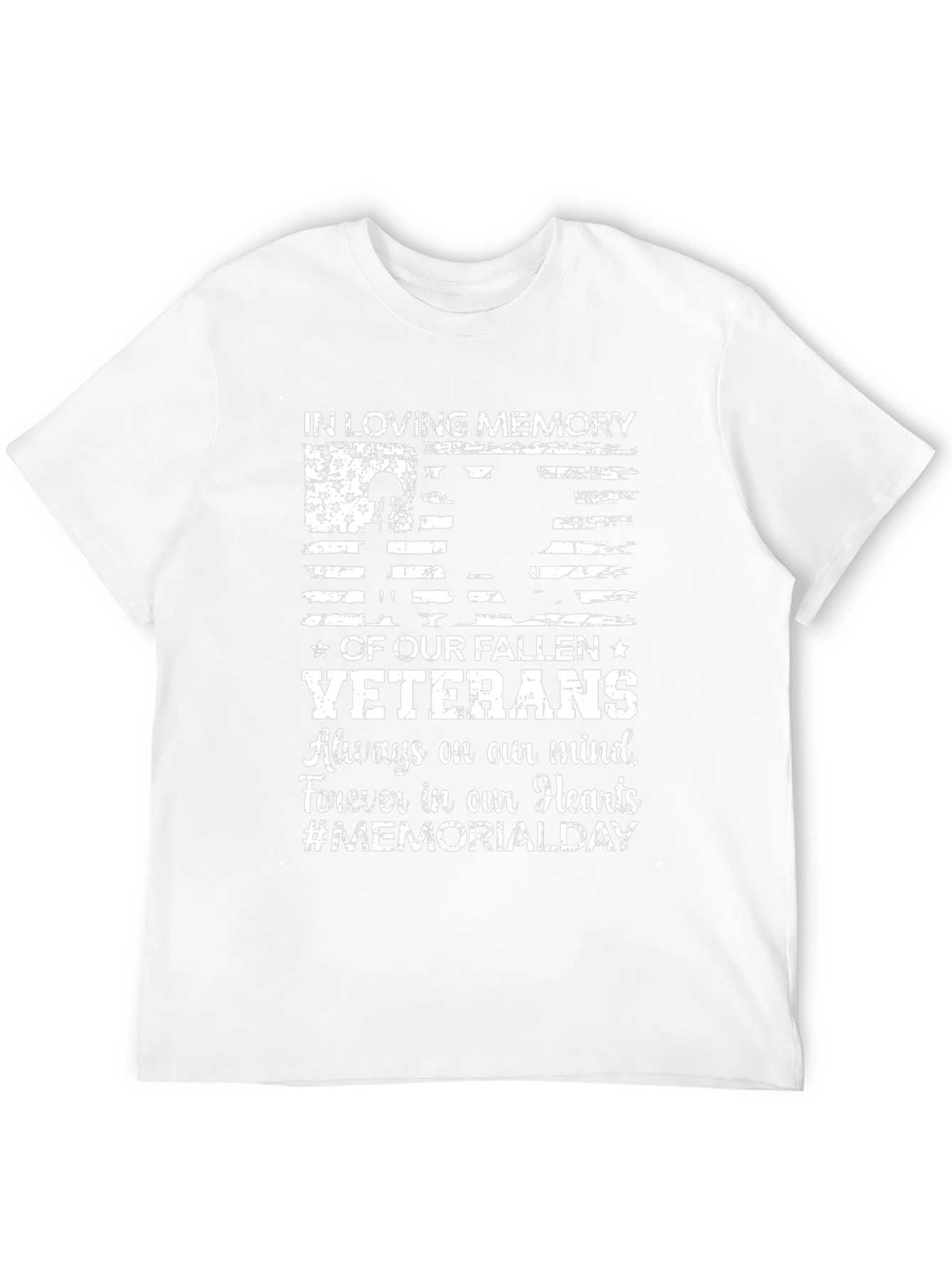 Memorial Day Veteran Tribute Graphic Tee