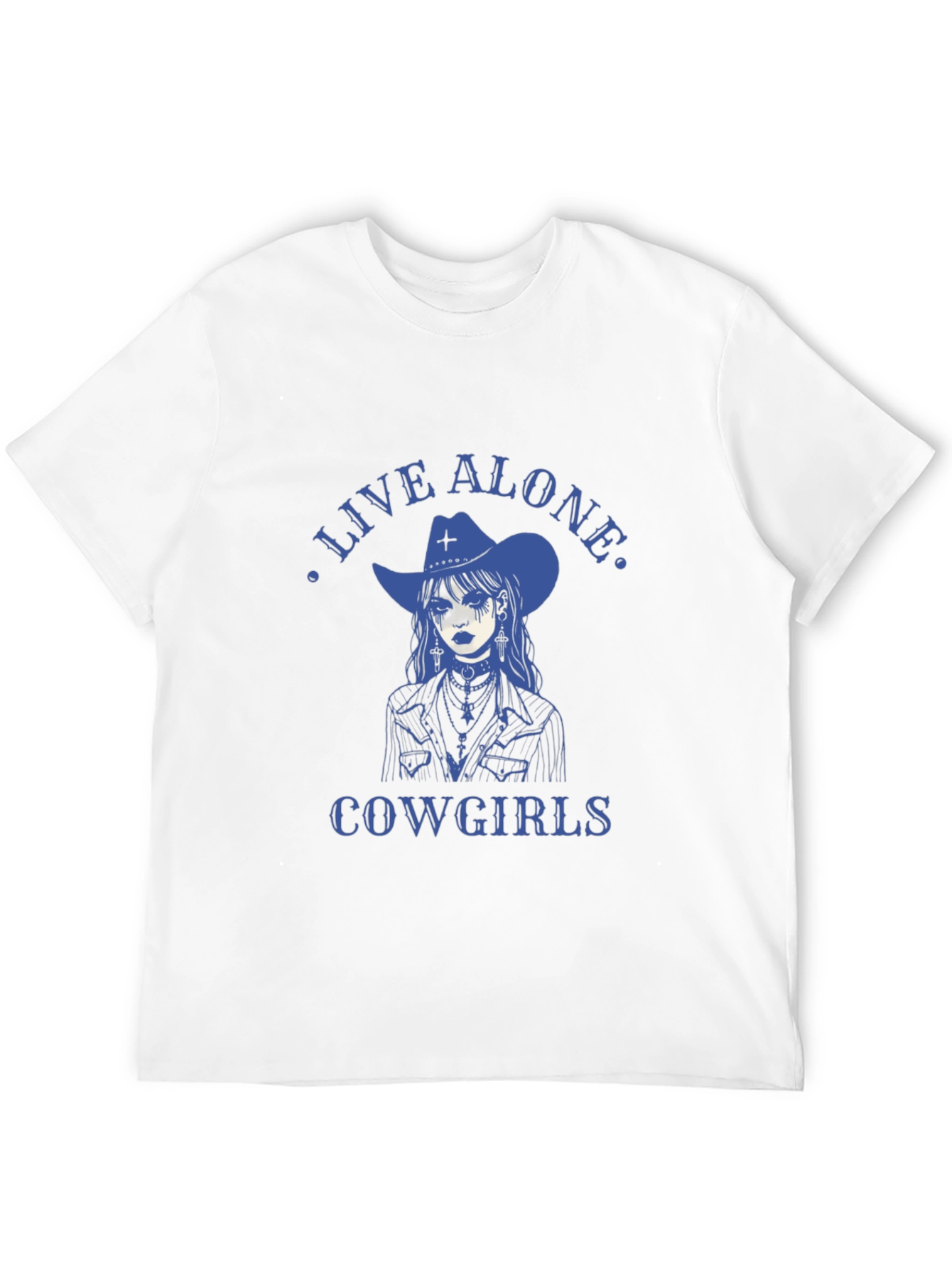 Live Alone Cowgirls Graphic Tee