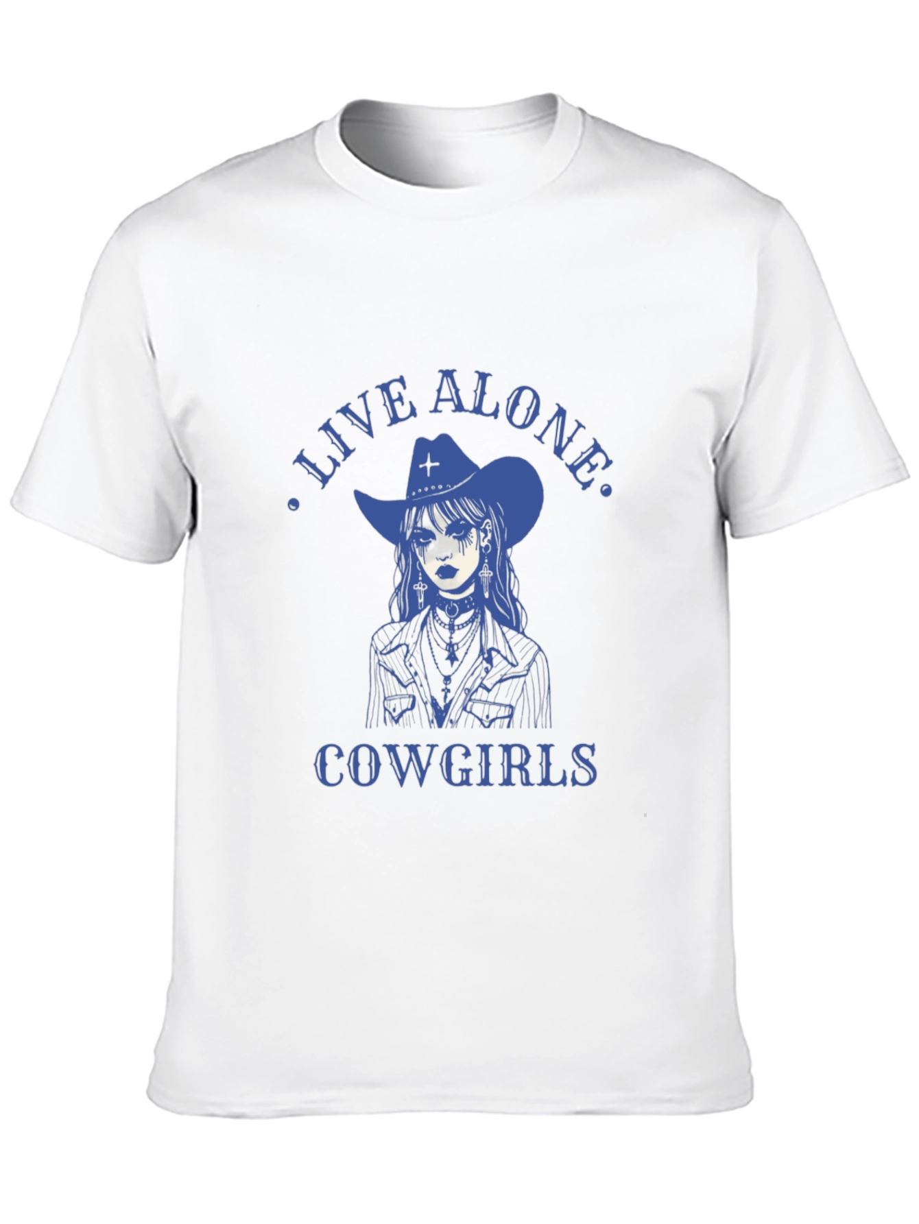 Live Alone Cowgirls Graphic Tee
