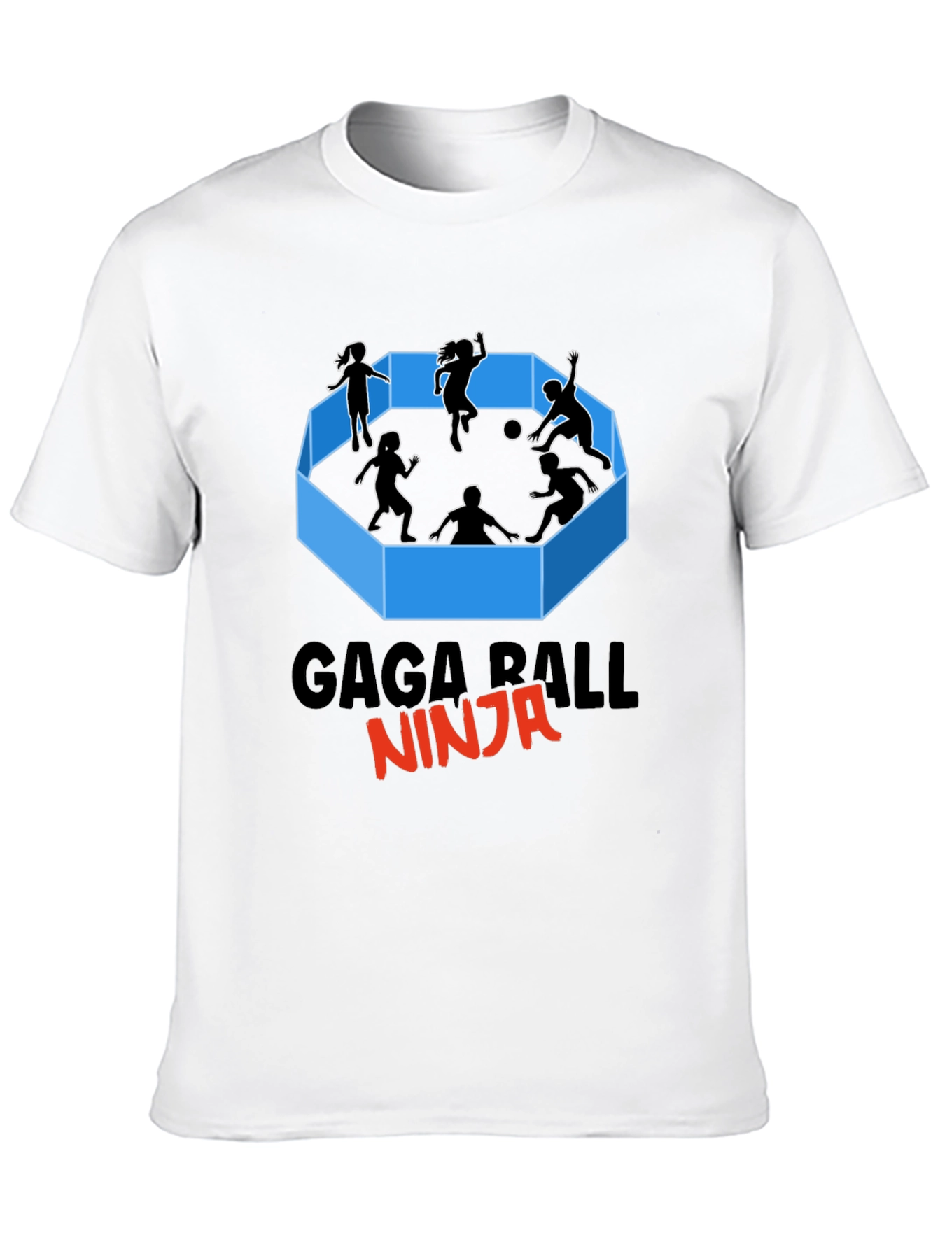 Gaga Ball Ninja Graphic T-Shirt