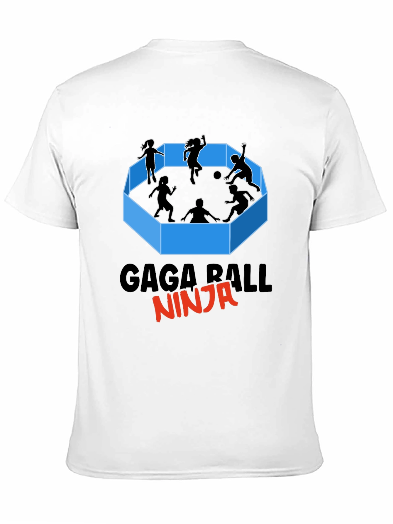 Gaga Ball Ninja Graphic T-Shirt