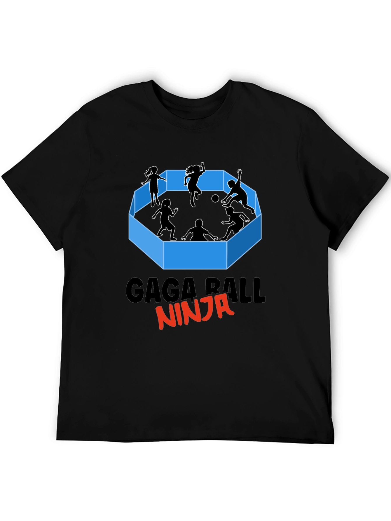 Gaga Ball Ninja Graphic T-Shirt
