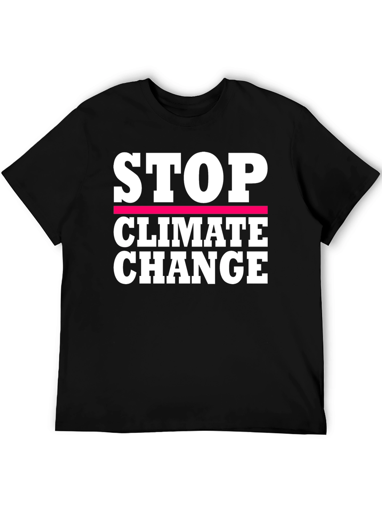 Stop Climate Change Graphic T-Shirt