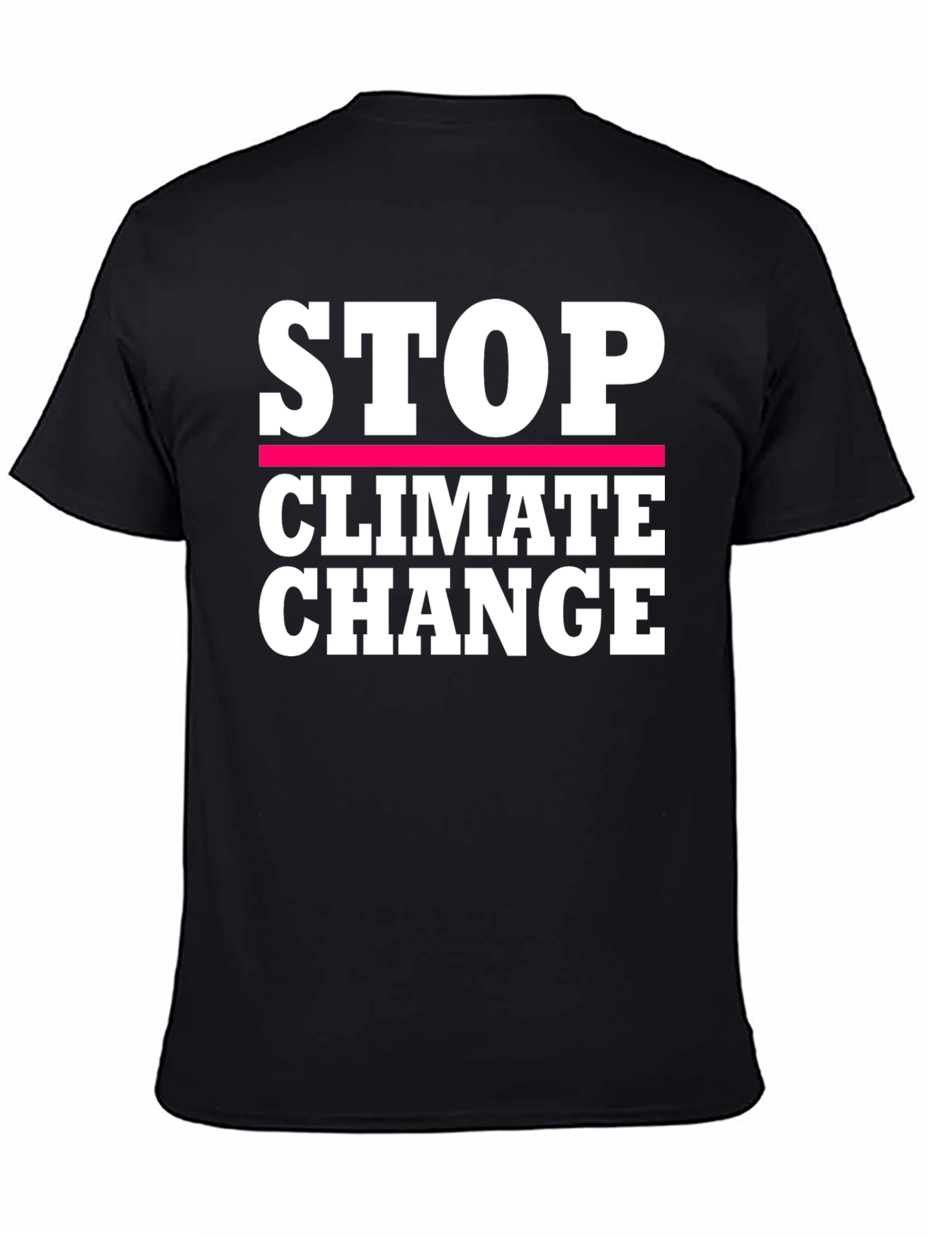 Stop Climate Change Graphic T-Shirt